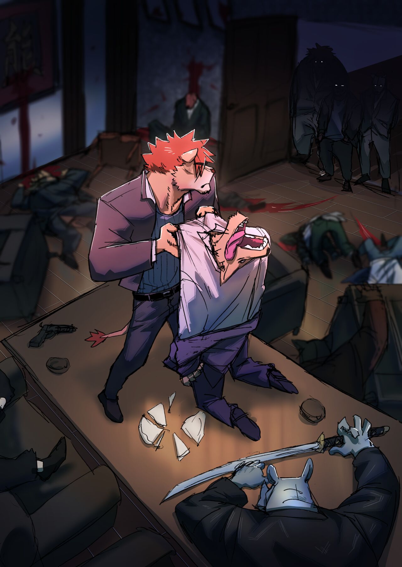 [Nomifuki] Bear Hug Battle (Vol. 2) - YoungSoul's Story【夜狗个人汉化】 이미지 번호 3