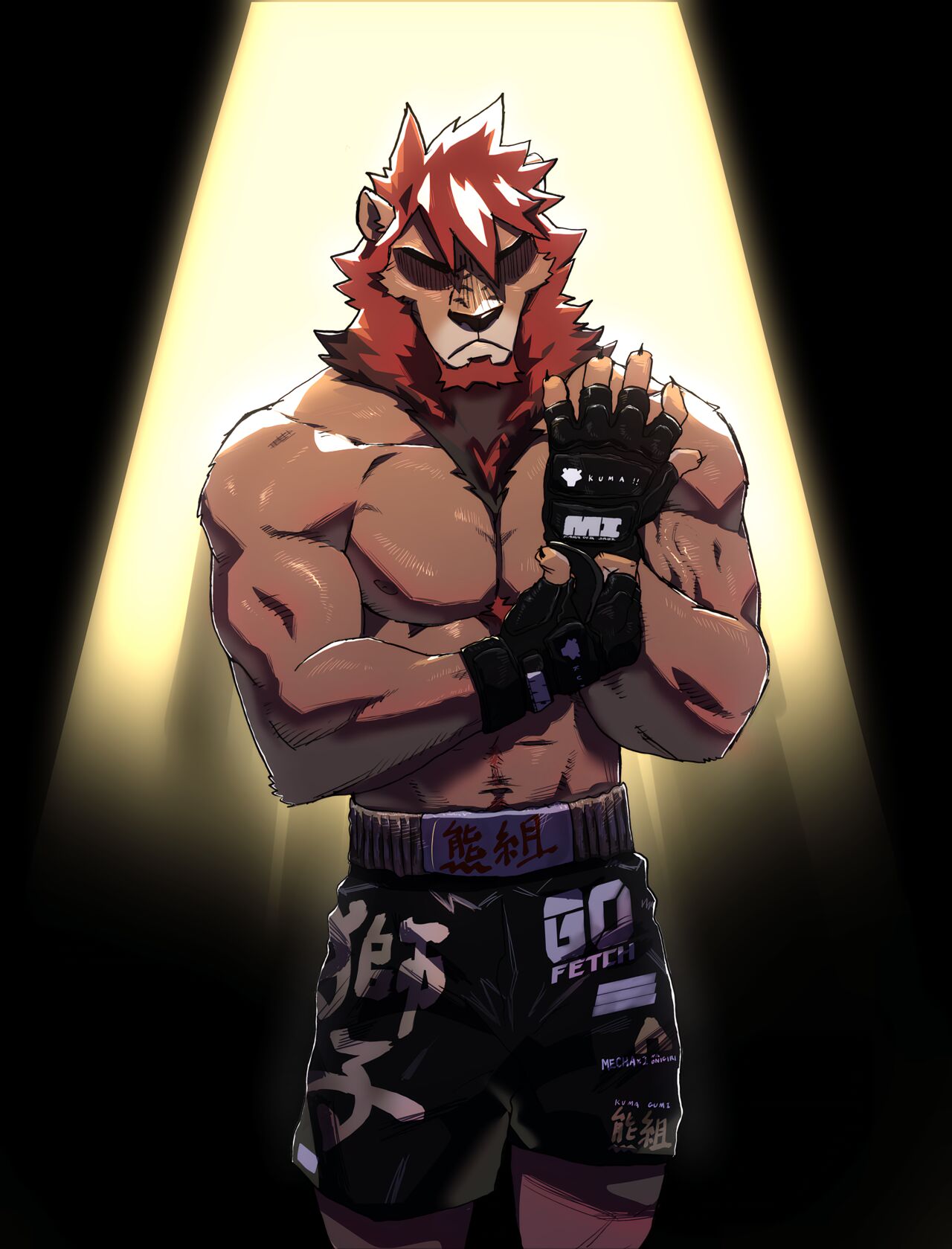 [Nomifuki] Bear Hug Battle (Vol. 2) - YoungSoul's Story【夜狗个人汉化】 이미지 번호 5