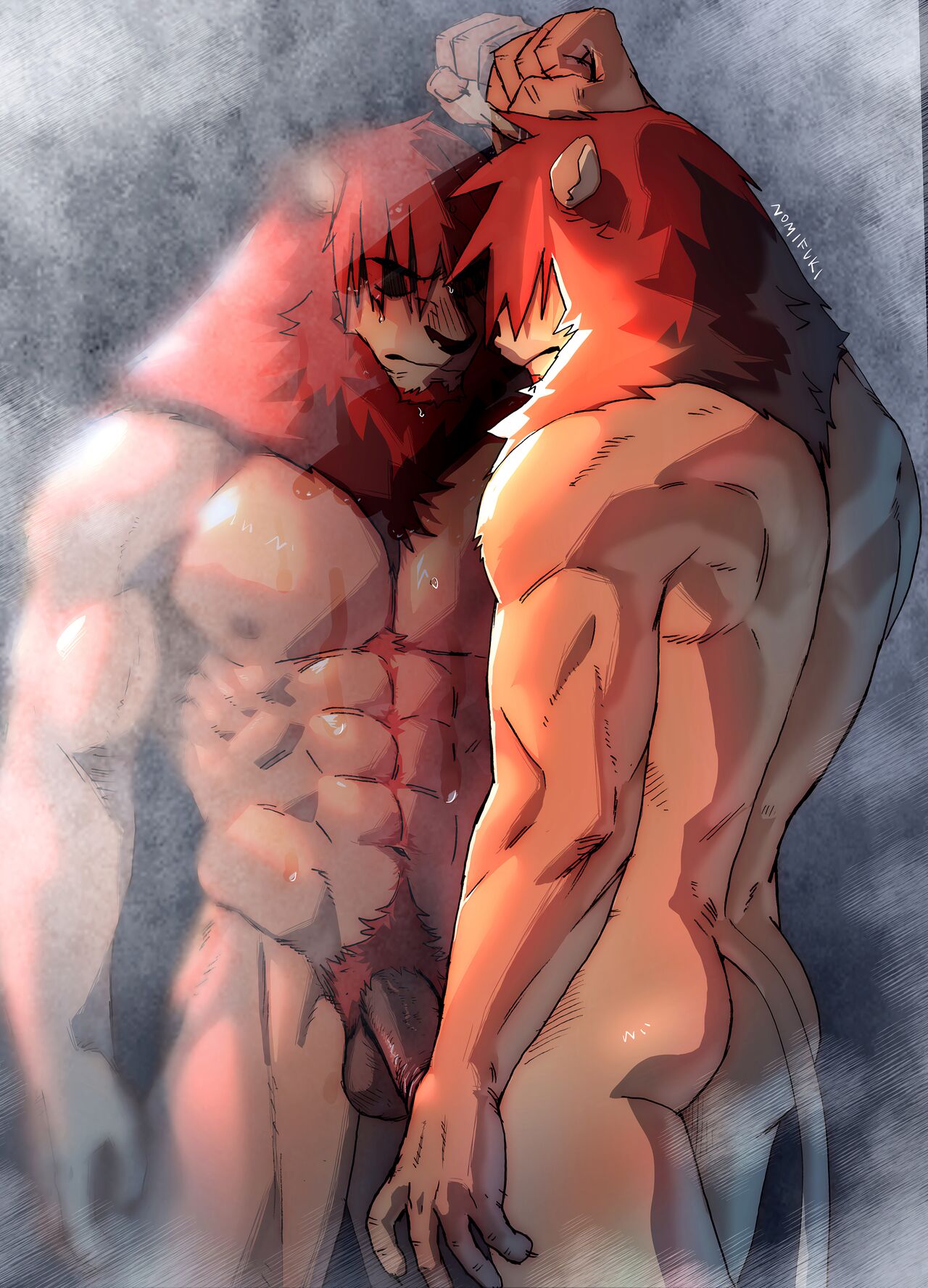 [Nomifuki] Bear Hug Battle (Vol. 2) - YoungSoul's Story【夜狗个人汉化】 이미지 번호 13