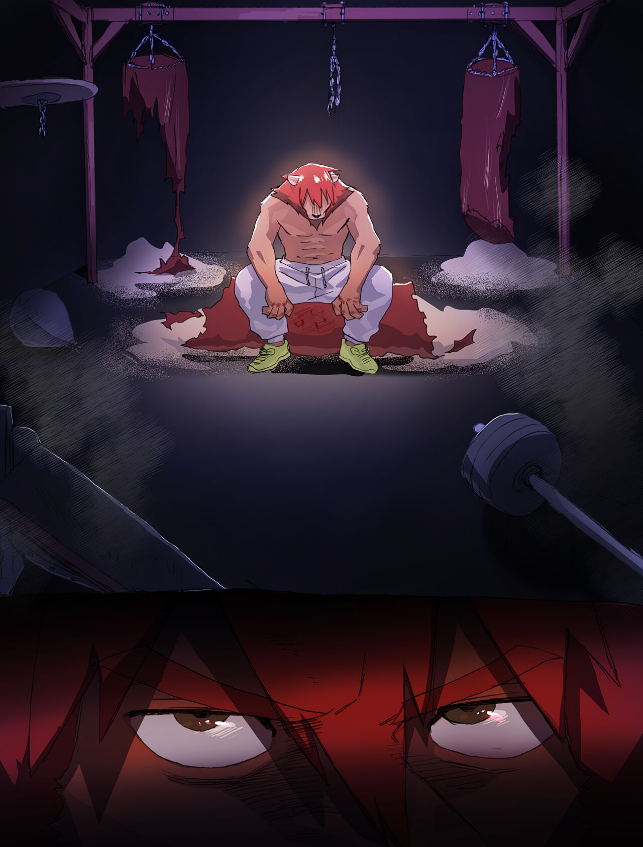 [Nomifuki] Bear Hug Battle (Vol. 4) - Genshin vs YoungSoul【夜狗个人汉化】 图片编号 22