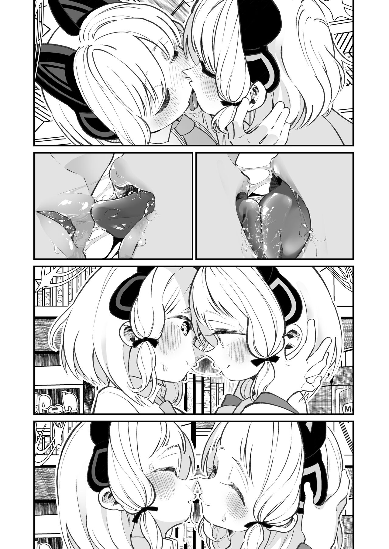 [Shiratama Moti (Shiratama Moti)] Midomomo Yuri Ecchi | 미도모모백합야한짓 (Blue Archive) [Korean] image number 8