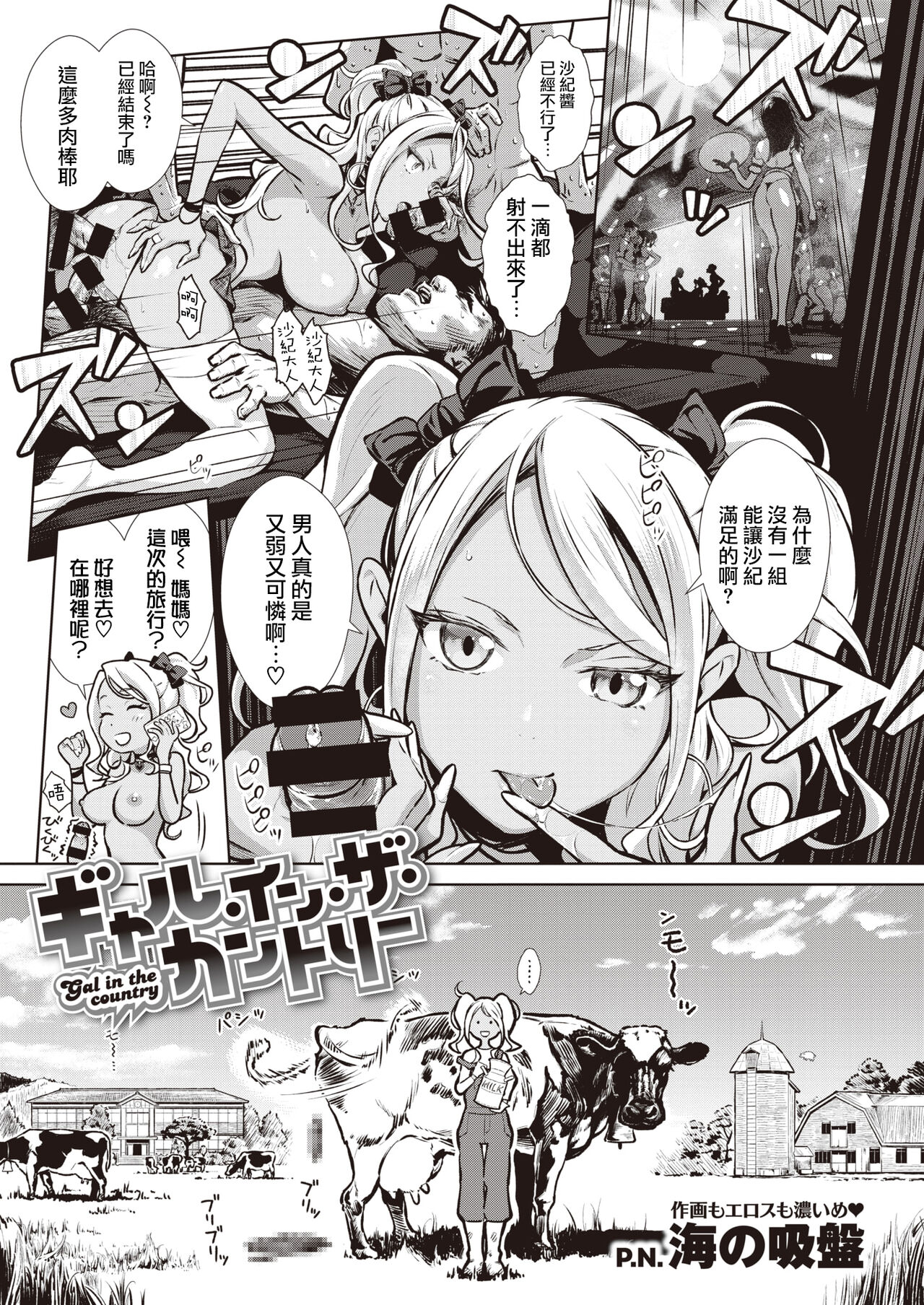 [Umi no Kyuuban] Gal in the country Ch. 1-2 [Chinese] [路过的骑士汉化组] numero di immagine  1