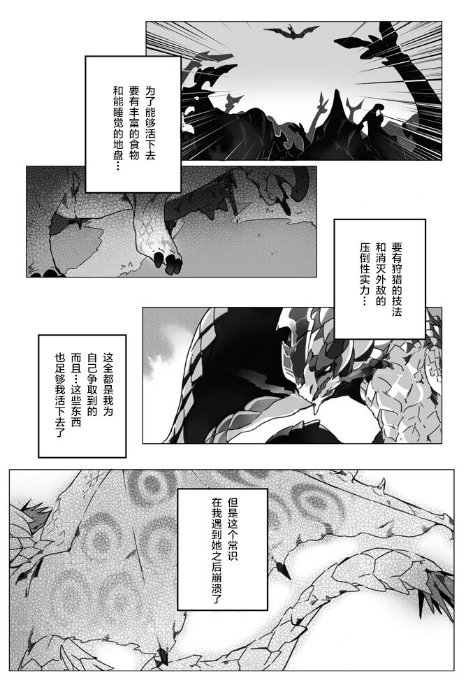 [Katagiri Maya] Seregios and Rathian | 千刃龙和雌火龙 (Monster Hunter) [Chinese] [ZX个人汉化] numero di immagine  2