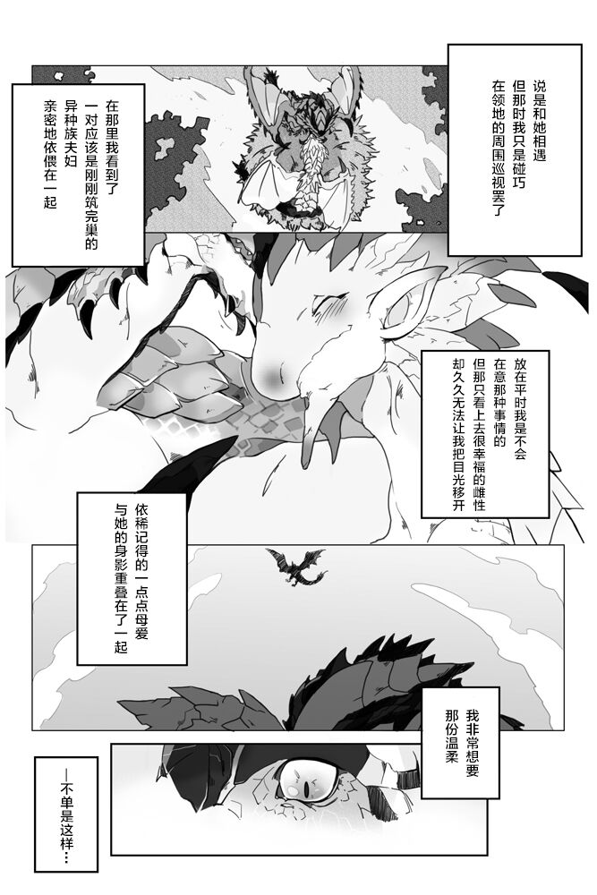 [Katagiri Maya] Seregios and Rathian | 千刃龙和雌火龙 (Monster Hunter) [Chinese] [ZX个人汉化] numero di immagine  3