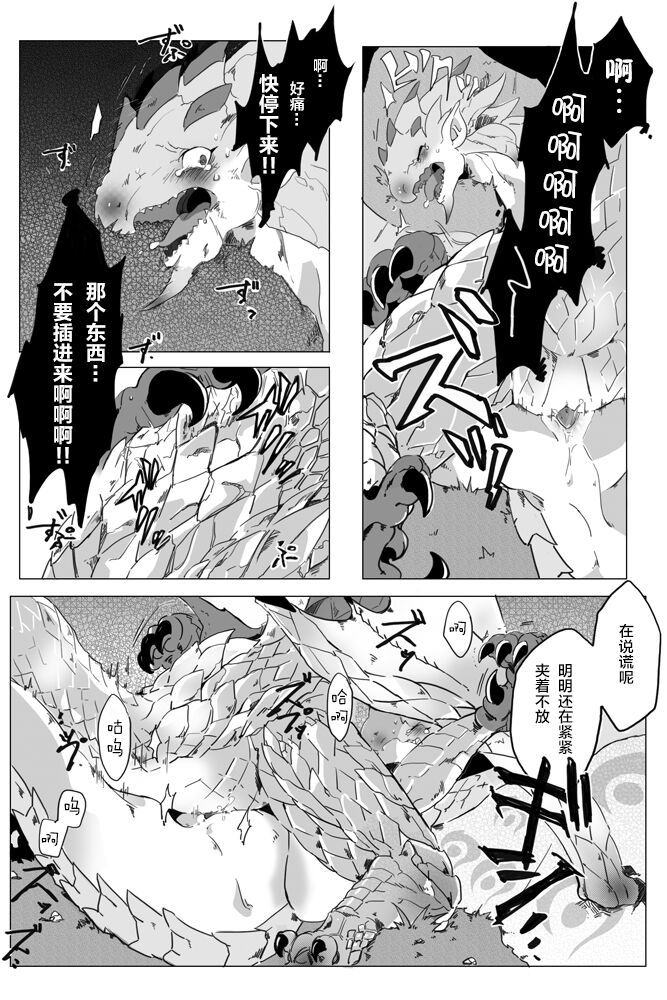 [Katagiri Maya] Seregios and Rathian | 千刃龙和雌火龙 (Monster Hunter) [Chinese] [ZX个人汉化] numero di immagine  11