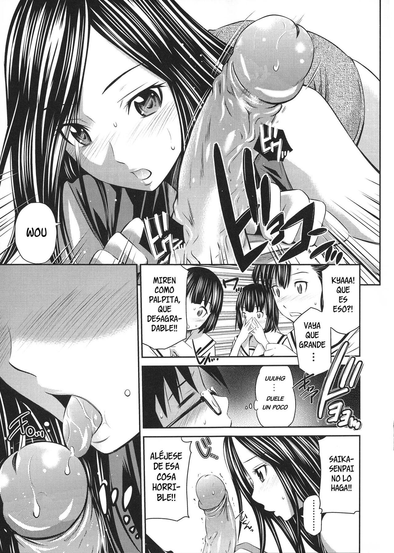 [Sabashi Renya] Koibito Engi | Fingiendo ser novios (Gokubuto Insert) [Spanish][Decensored][Harenchi no Fansub] image number 7