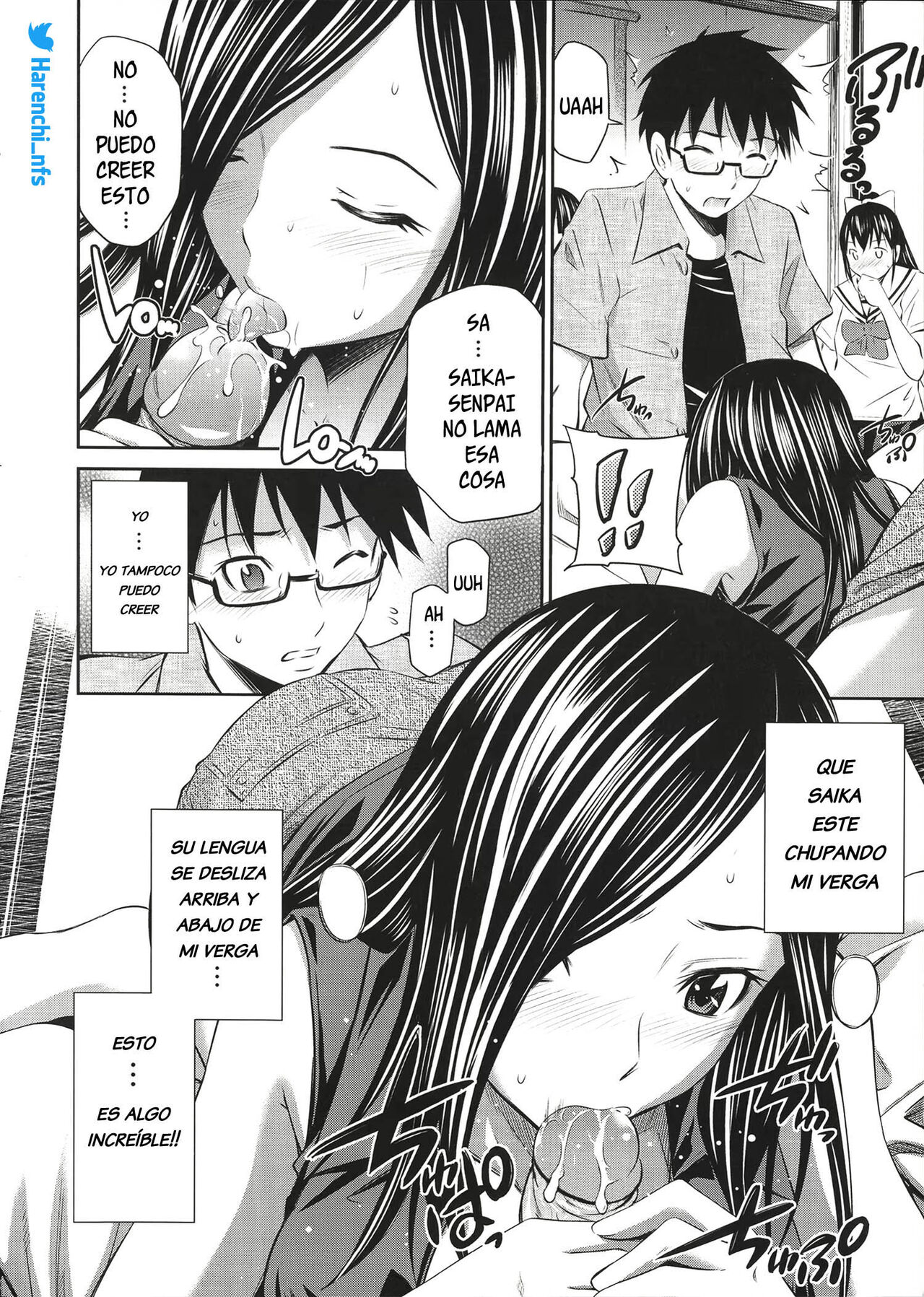 [Sabashi Renya] Koibito Engi | Fingiendo ser novios (Gokubuto Insert) [Spanish][Decensored][Harenchi no Fansub] image number 8