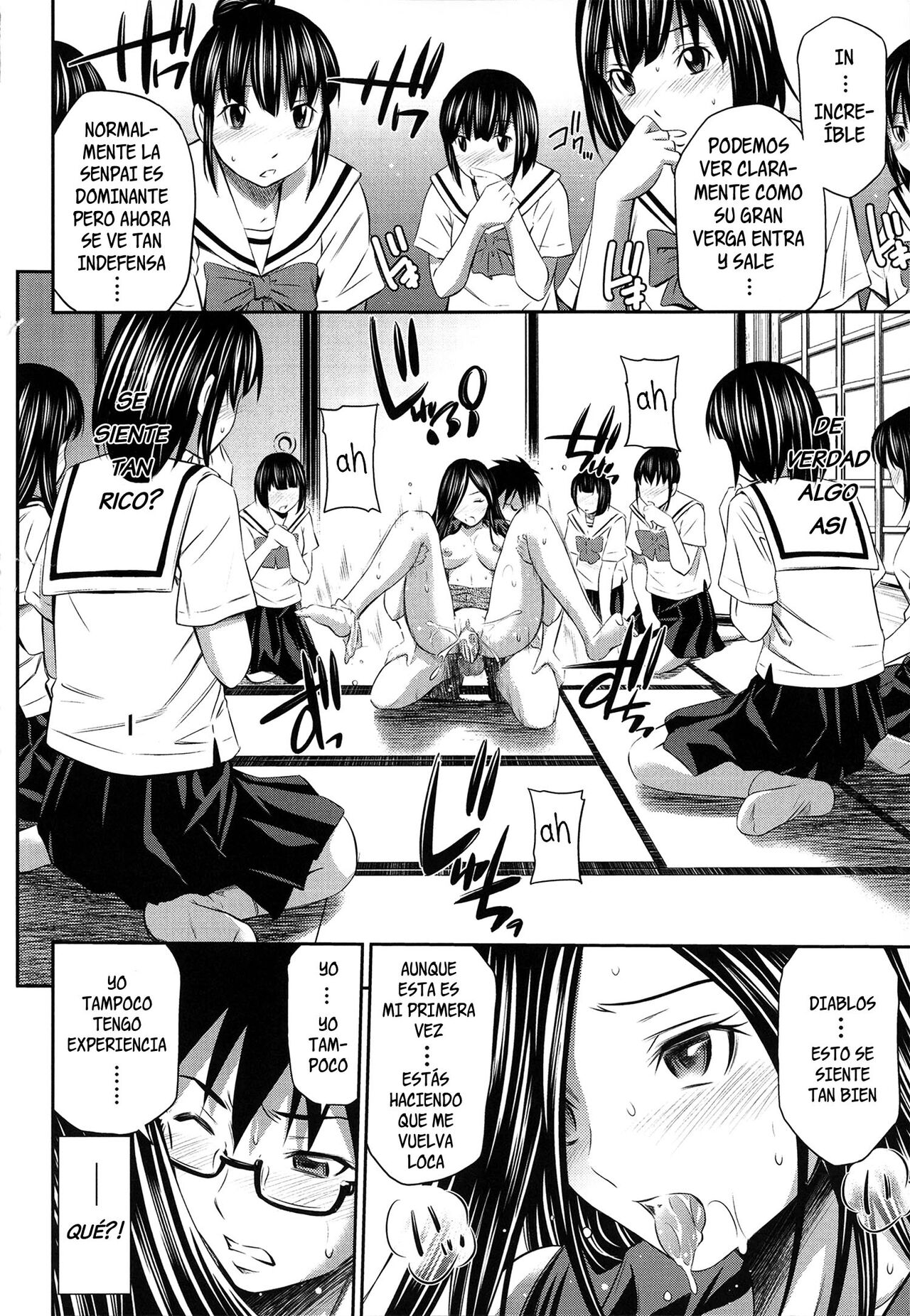 [Sabashi Renya] Koibito Engi | Fingiendo ser novios (Gokubuto Insert) [Spanish][Decensored][Harenchi no Fansub] image number 18