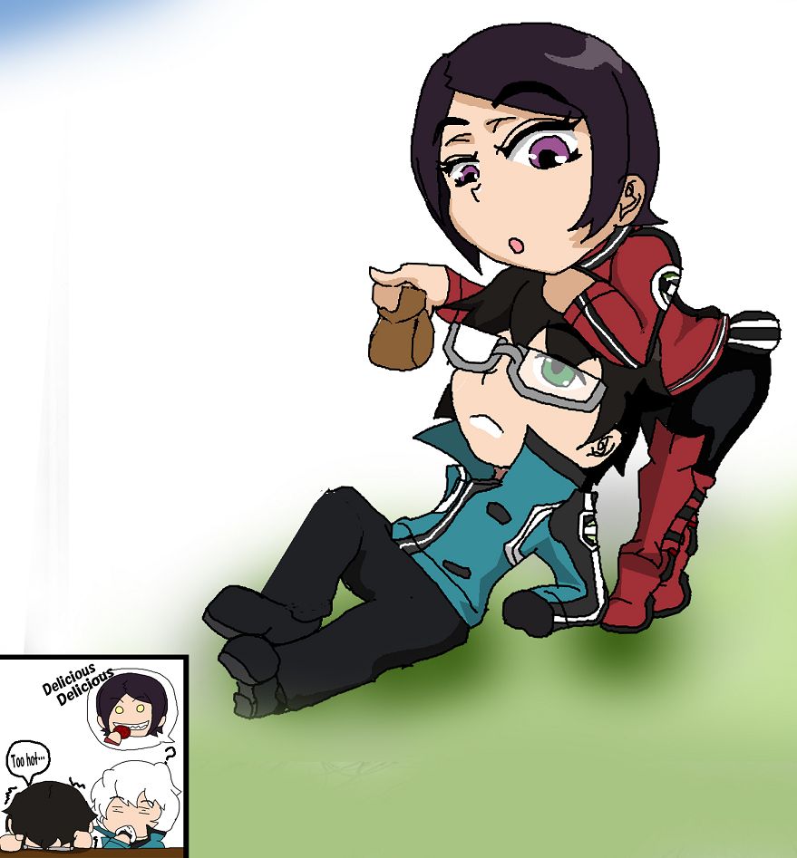 [暇な人] ツンツン女と鈍感男 (World Trigger) numero di immagine  11