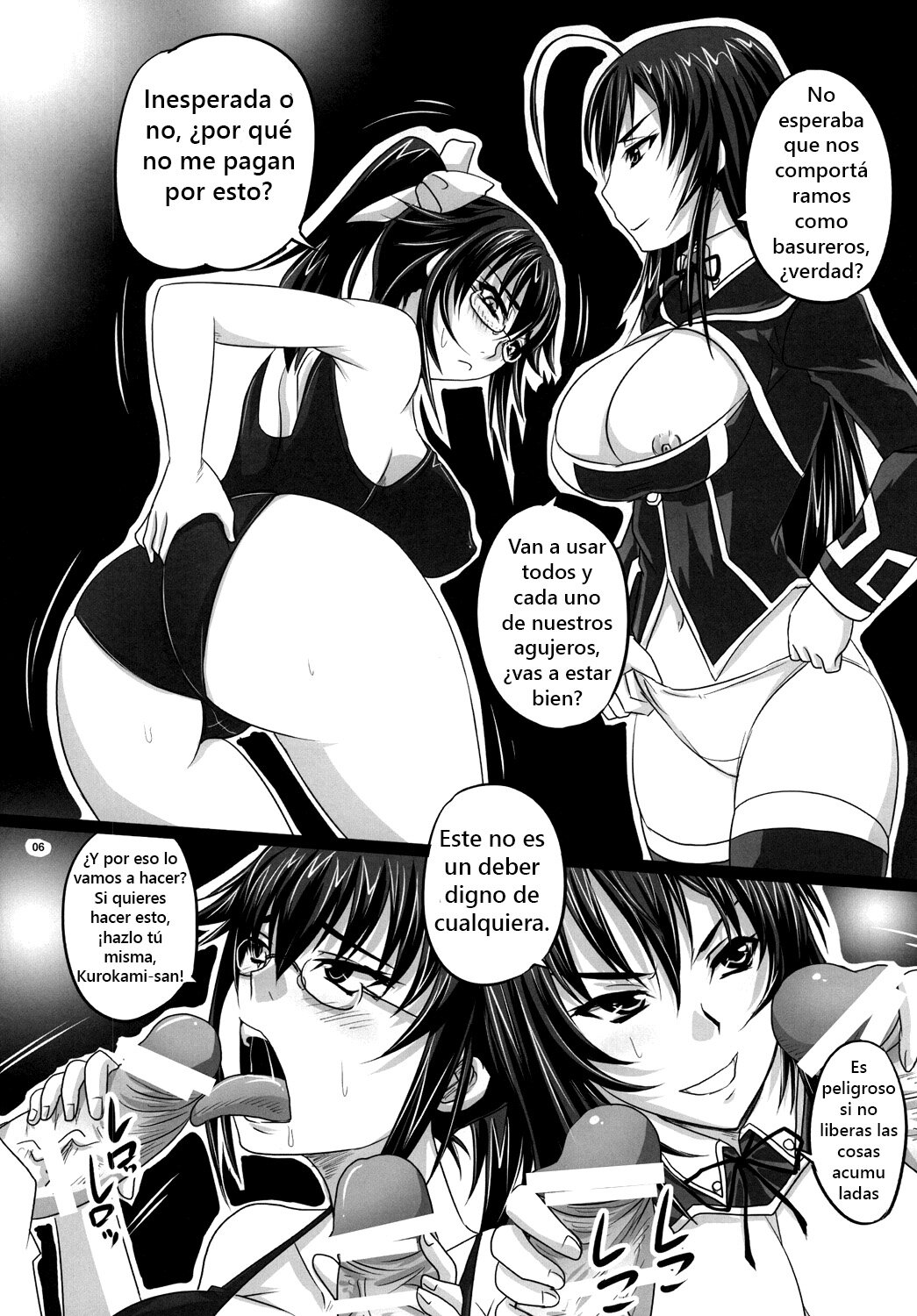 [Nozarashi (Nozarashi Satoru)] ROYAL Medaka SCRAMBLE (Medaka Box) [Spanish] [Digital] image number 5