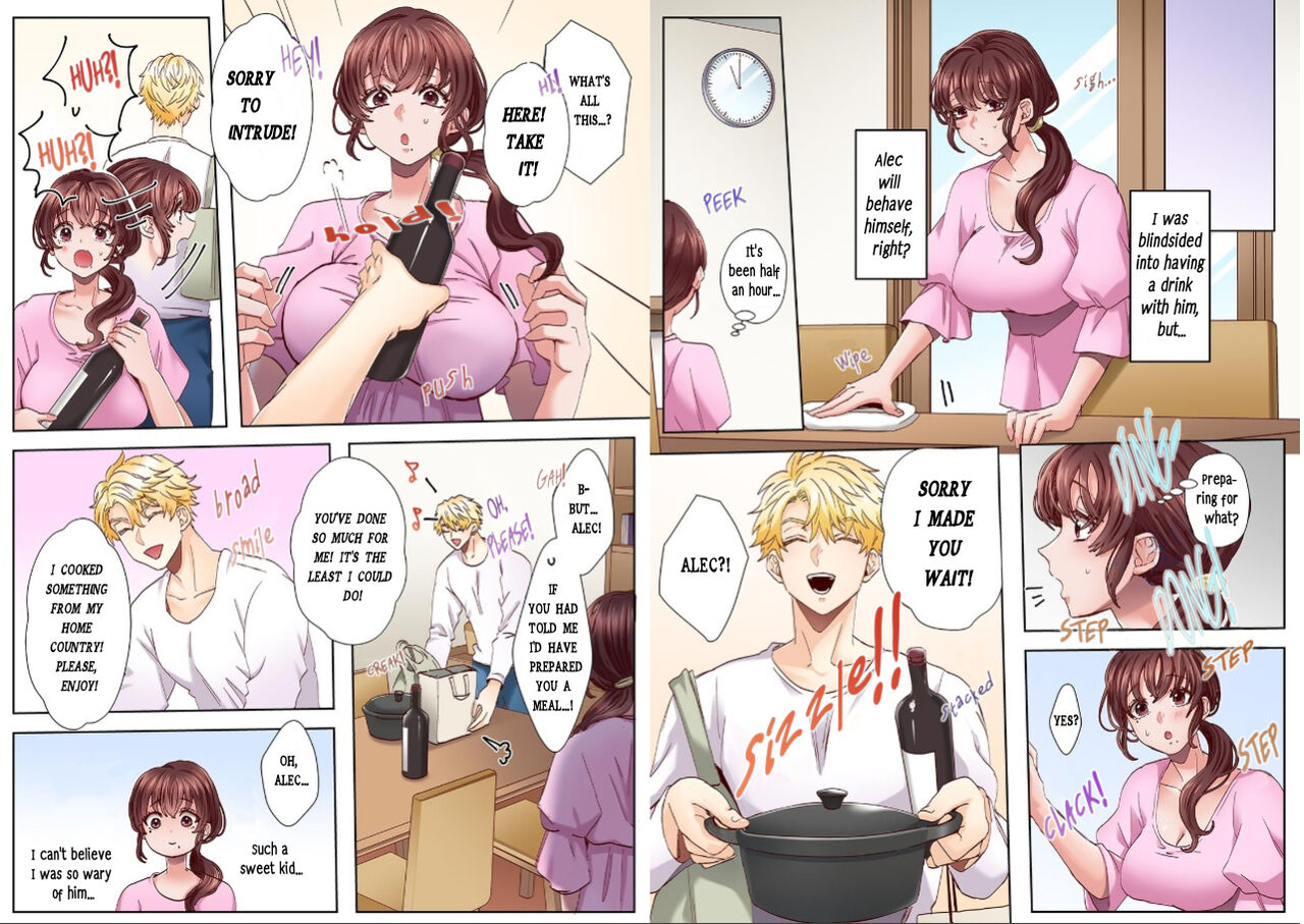 [Azumaya Manju] "Okusan no Ana, Ore no de Fusai de Agemasu ne?" Yokkyuu Fuman na Hitozuma ga Rinjin Ryuugakusei no XL Chinpo ni Ochiru made... | I’ll plug your hole with my cock, okay, ma’am? 1 [Full Color] 1 [English] 画像番号 6