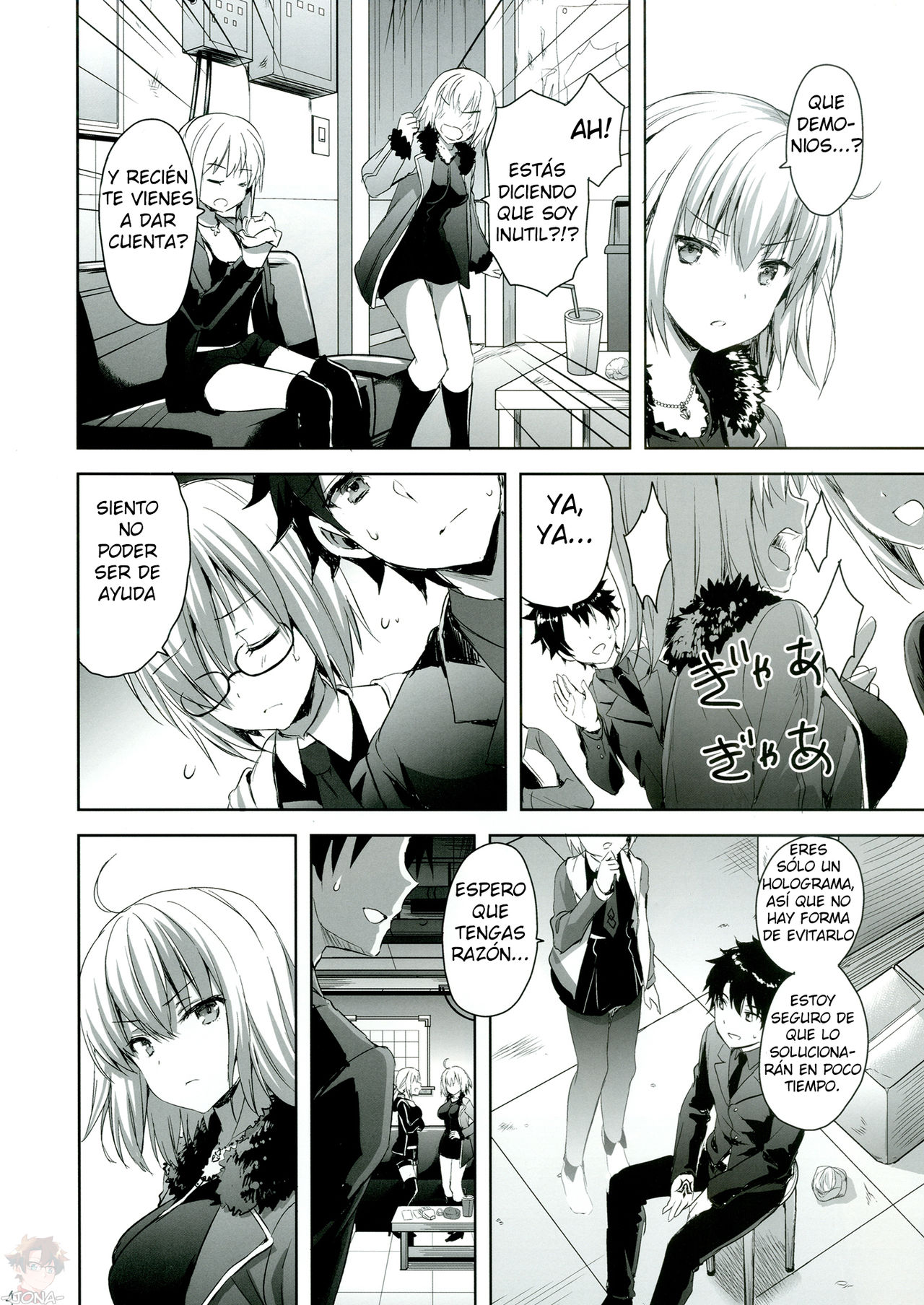 [Aigamodou (Ayakawa Riku)] Shinjuku Triangle (Fate/Grand Order) [Spanish] [Hizuru] [Digital] 图片编号 3