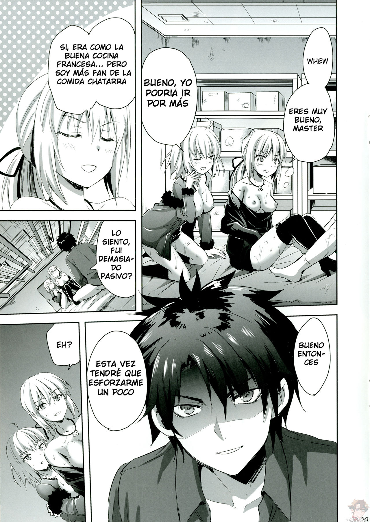 [Aigamodou (Ayakawa Riku)] Shinjuku Triangle (Fate/Grand Order) [Spanish] [Hizuru] [Digital] 图片编号 22