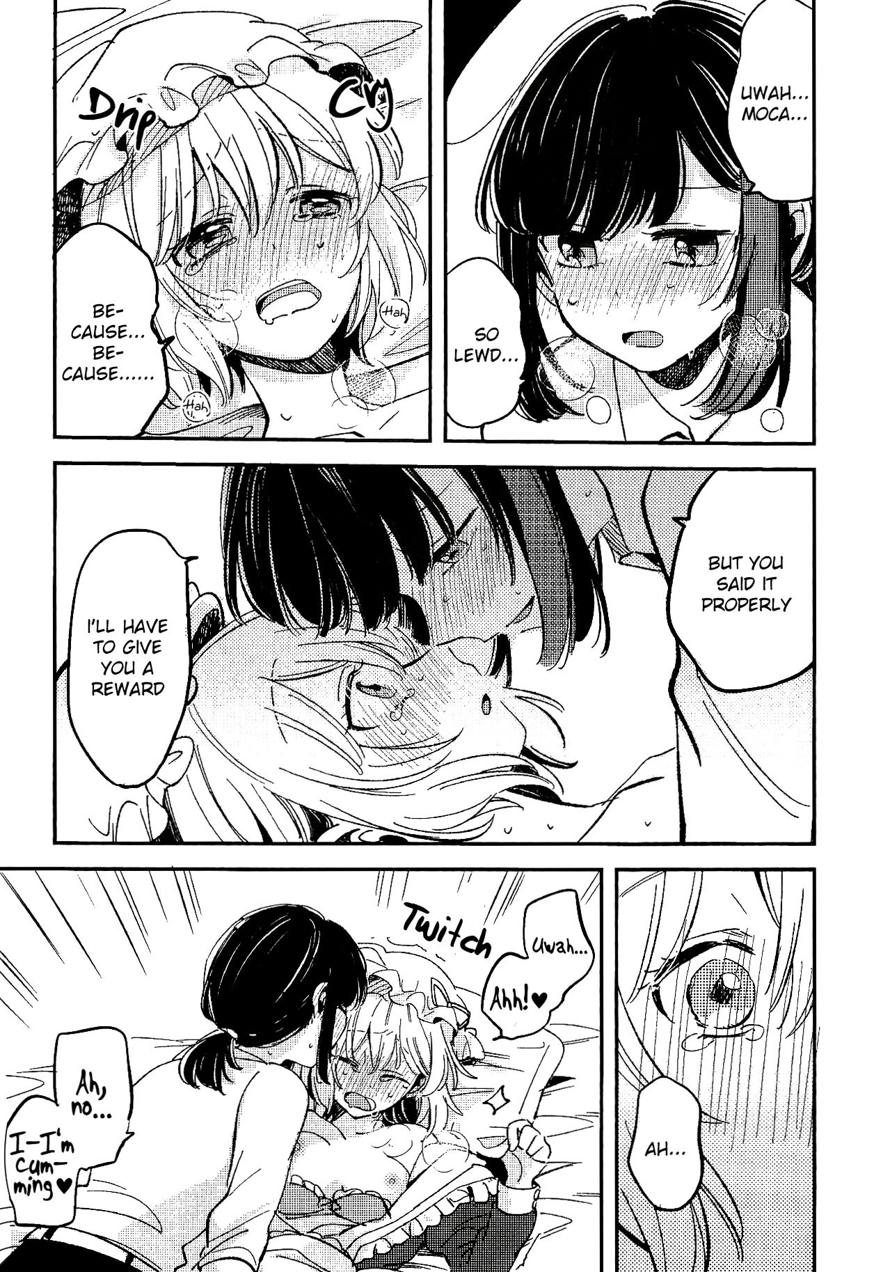 (BanG Dreamer's Party! 14th STAGE) [Zawameki Jambo (Zawameki)] Ran ja Nakute, Goshujin-sama desho (BanG Dream!) [English] [ROSMONTISISLOVE] image number 13