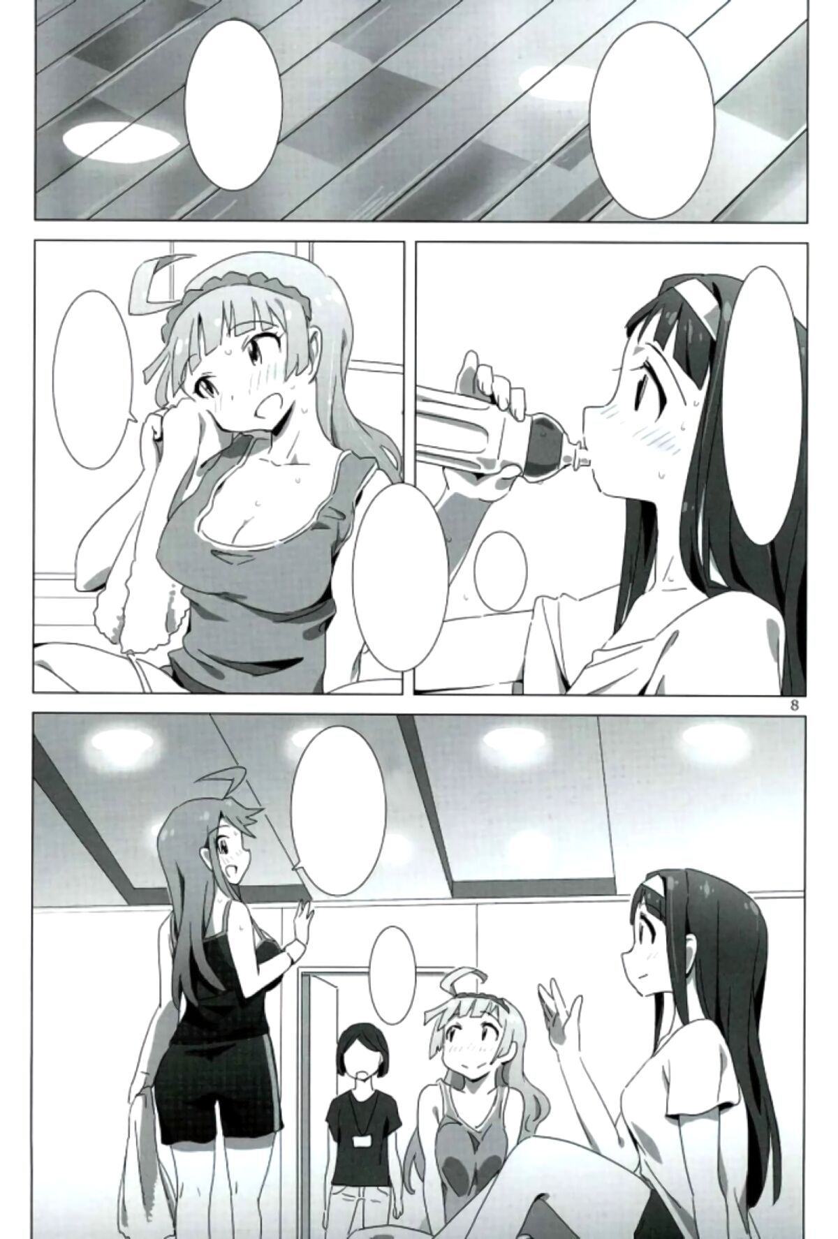 (C90) [Xpanda (Zasha)] SANKAKU Crazy (THE IDOLM@STER MILLION LIVE!)[Cleaned] image number 7