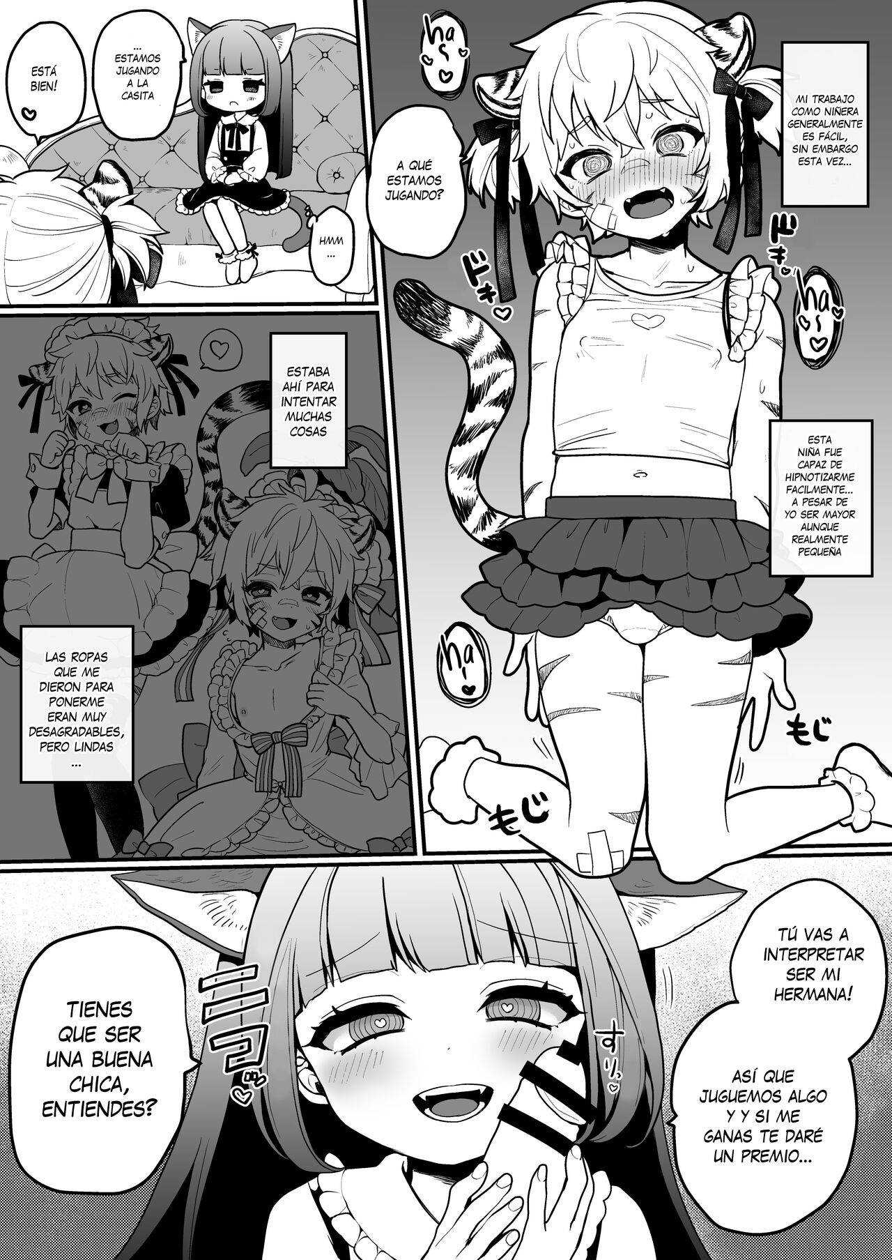 [Poron] Omamagoto de Imouto yaku o Yarasareru Manga [Spanish] [otakurinos.group] image number 1