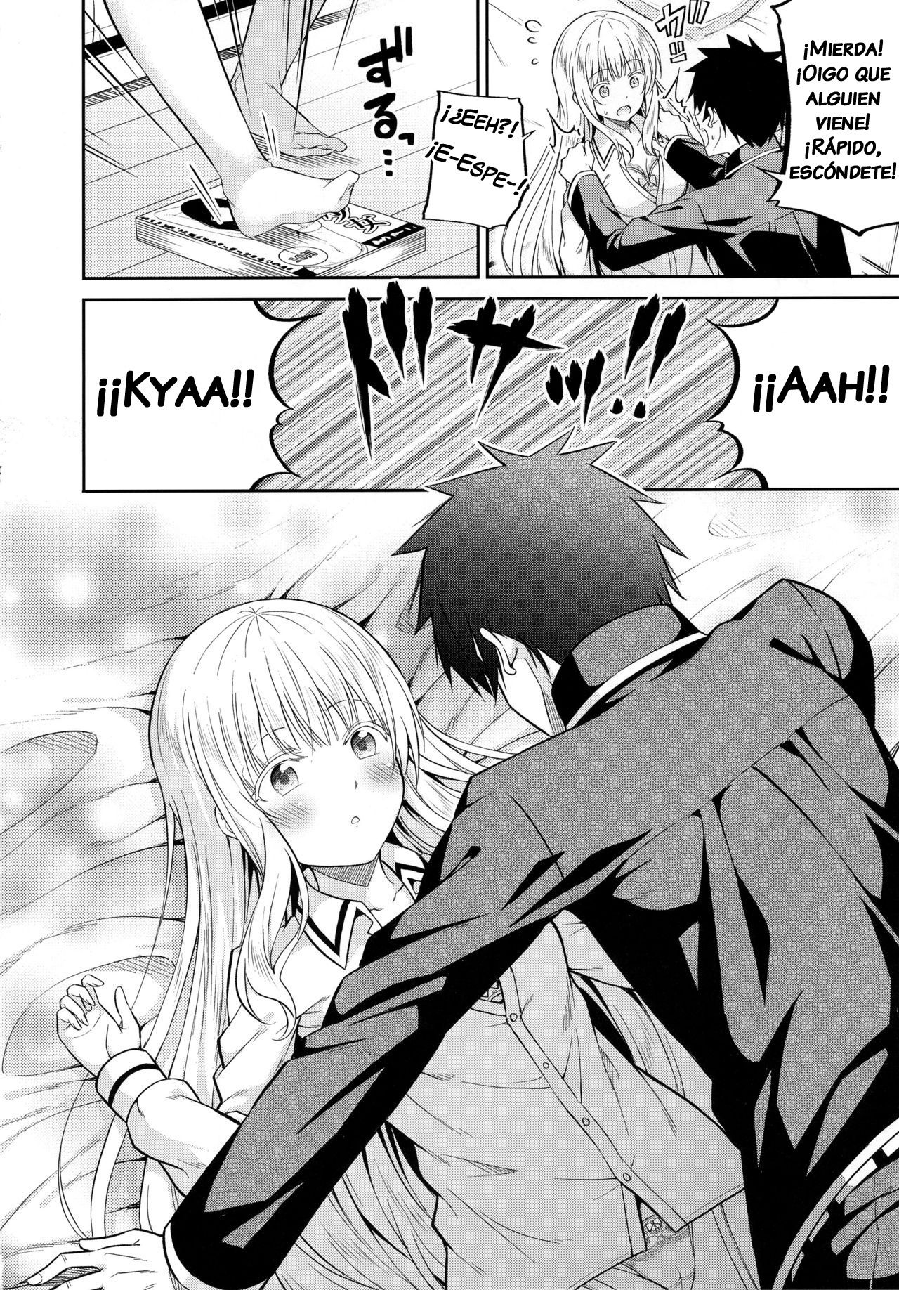 (COMIC1☆14) [Fujiya (Nectar)] Erohon to Romio to Juliet (Kishuku Gakkou no Juliet) [Spanish] [JFTrad] 画像番号 8