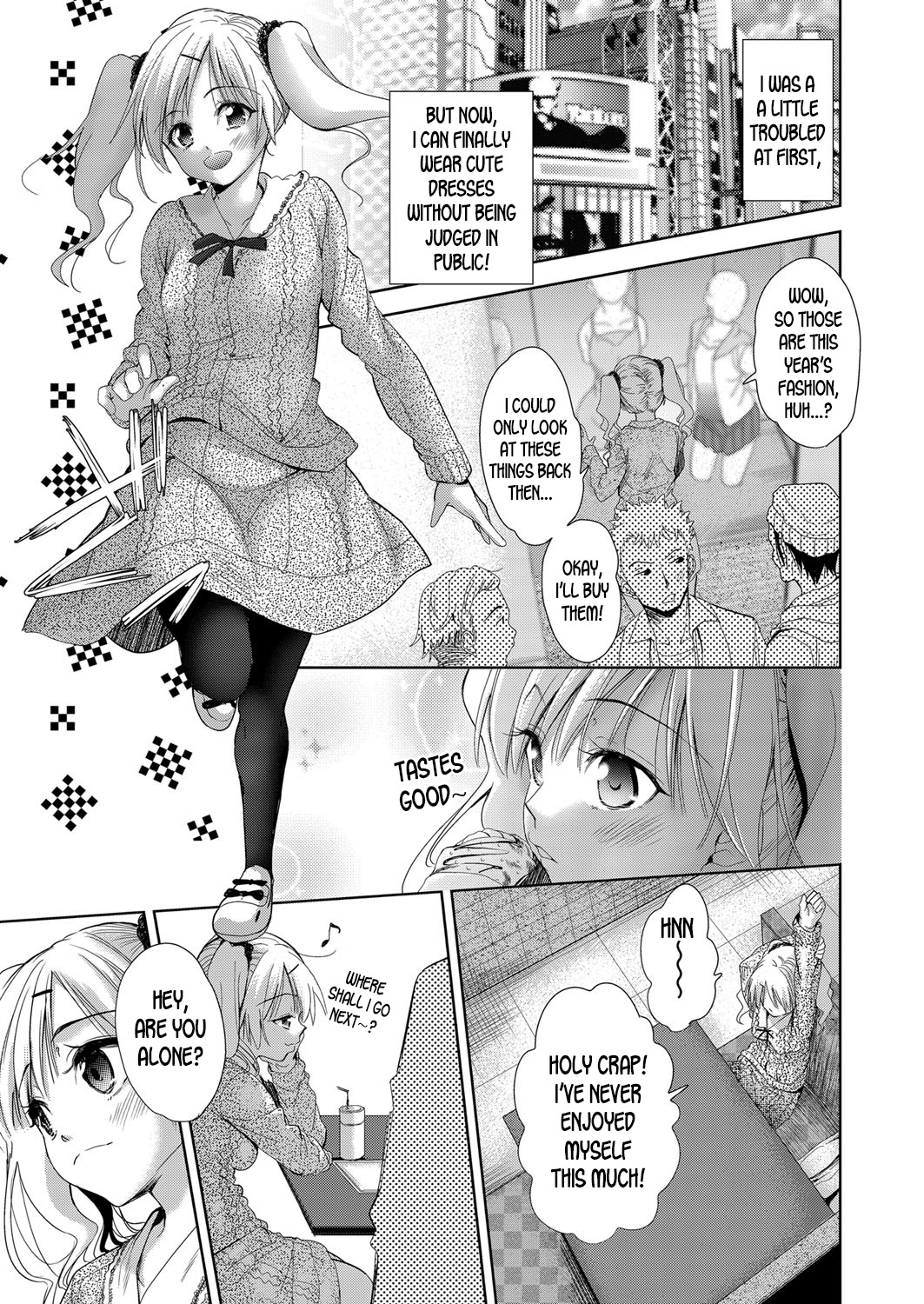 [Tetsuna] Onnanoko ni Naru Appli Bangaihen 2 | Onnanoko Ni Naru Appli Extra Chapter 2 (COMIC AUN 2019-04) [English] [desudesu] [Digital] 이미지 번호 3