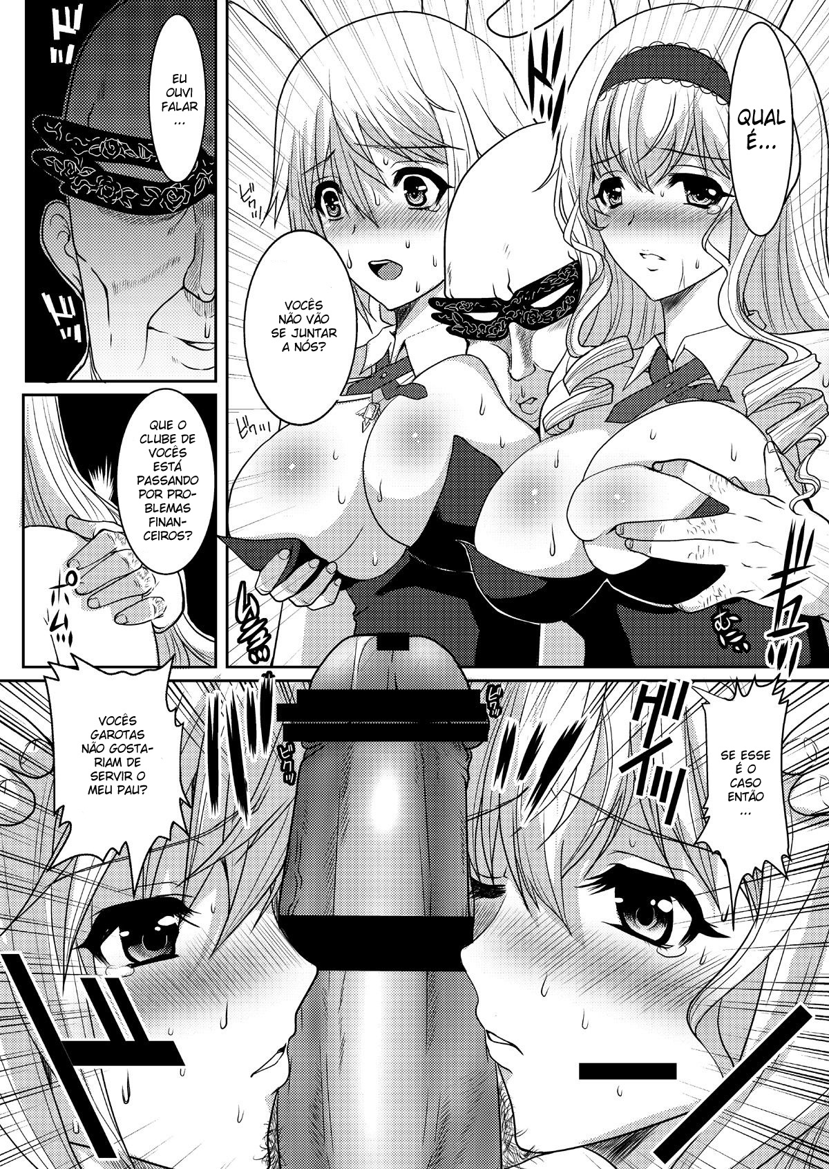 [Neko to Hato (Hatoya Mameshichi)] IS Gakuen Kounin!? Usagi Kari no Yoru (IS <Infinite Stratos>) [Portuguese-BR] [Digital] image number 10