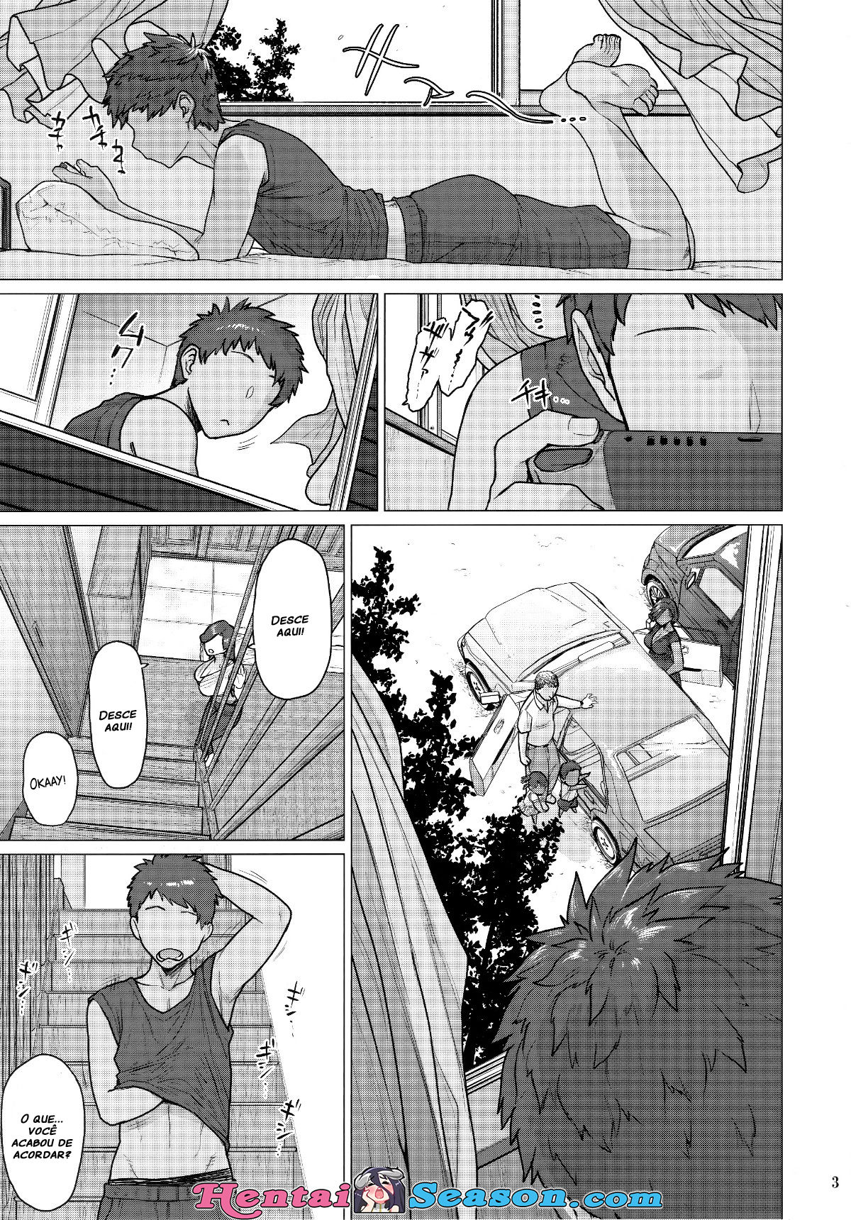 (C96) [Hayo-Cinema (Etuzan Jakusui)] Tonde Hi ni Iru [Portuguese-BR] Bildnummer 3