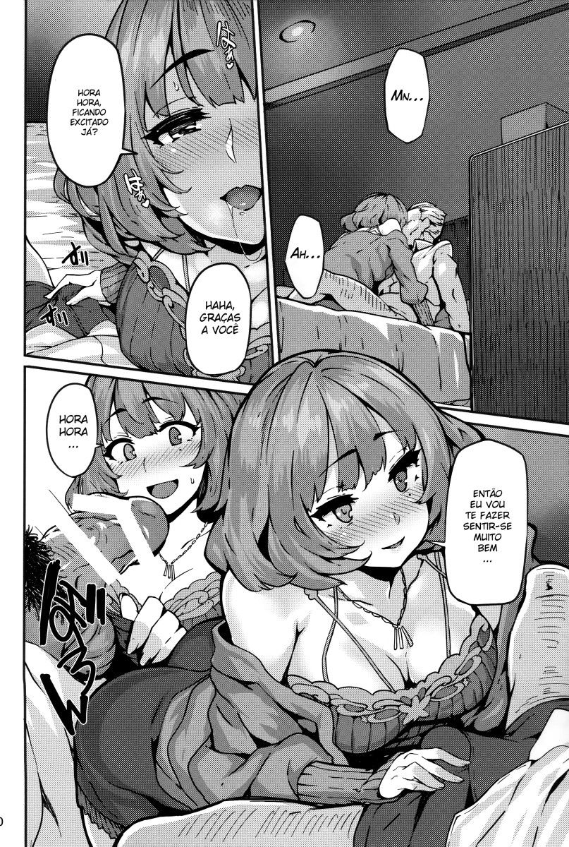 (C93) [LAMINARIA (Shiokonbu)] LET (THE IDOLM@STER CINDERELLA GIRLS) [Portuguese-BR] image number 9