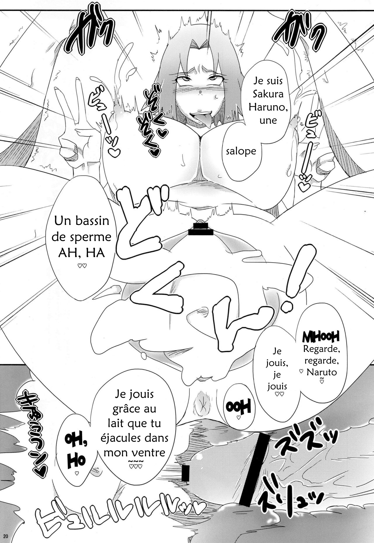 (C84) [Pucchu (Echigawa Ryuuka)] Sato Ichiban no! (NARUTO) [French] Bildnummer 19