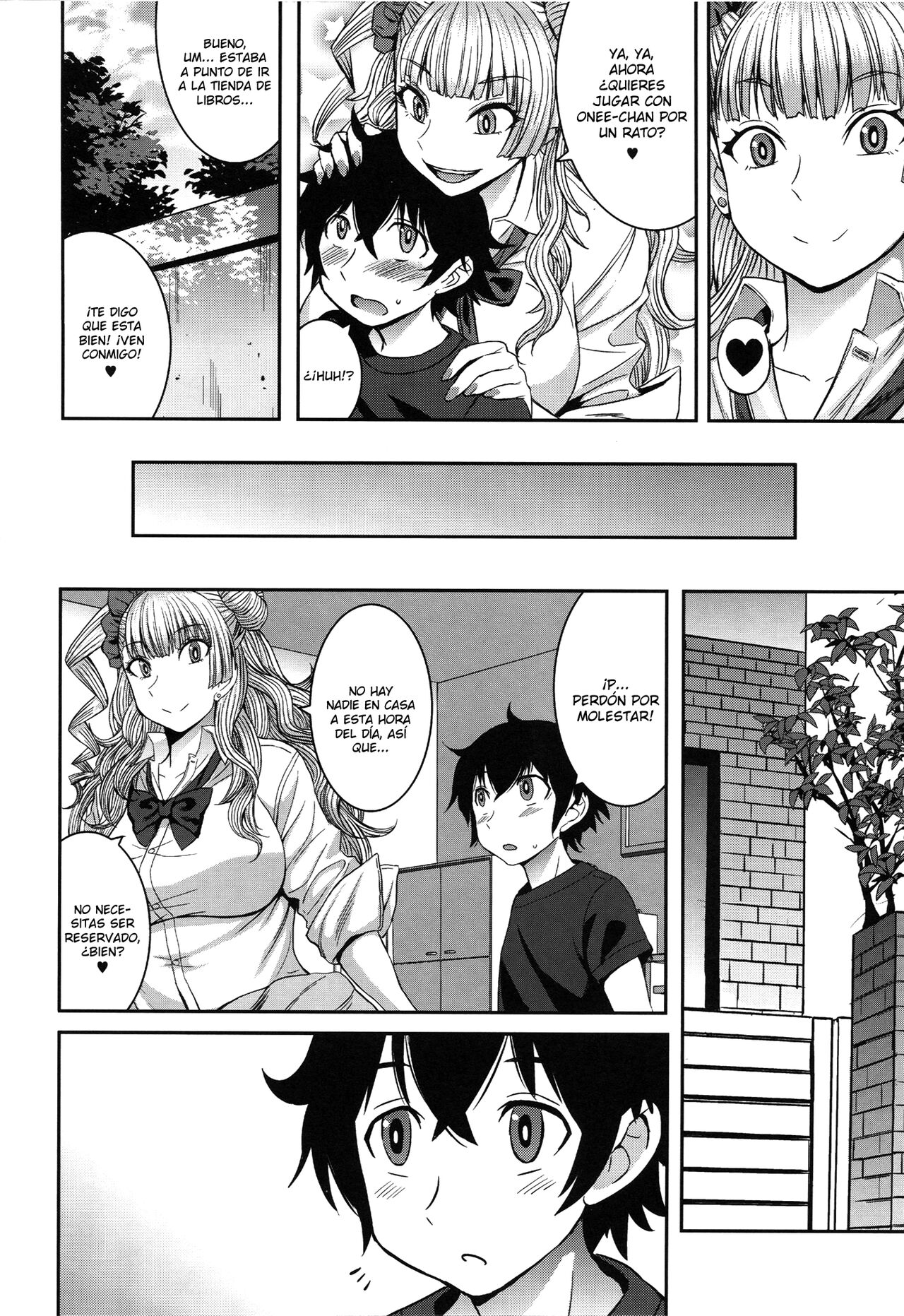 (C90) [Bakunyu Fullnerson (Kokuryuugan)] Boy Meets Gal (Oshiete! Galko-chan) [Spanish][TheApofVerse] numero di immagine  5
