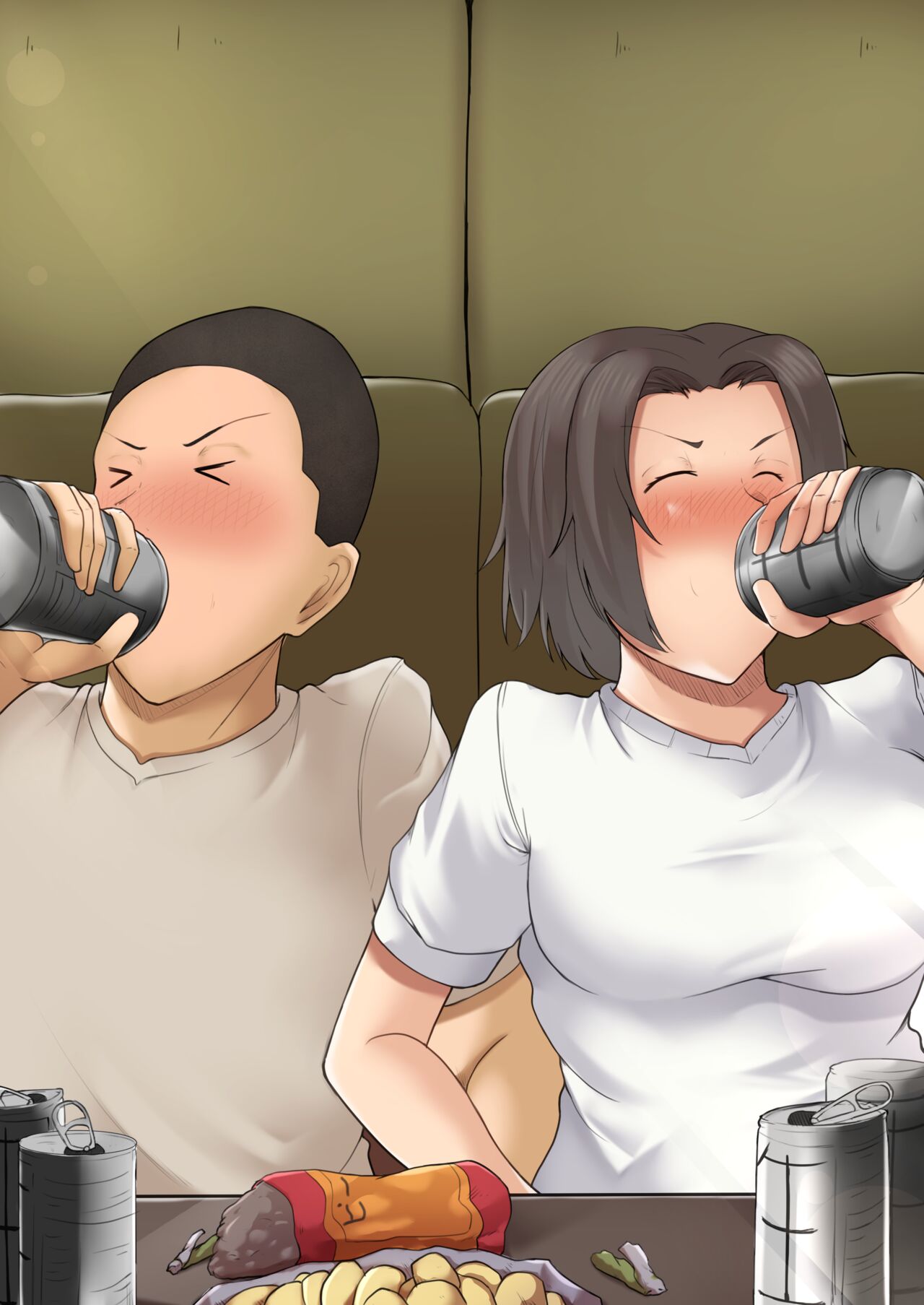 [Fuwatoro Opanchu Cake] Hahaoya to Nonde Shimoneta Hanashi te Nagare de H Shita Bildnummer 2