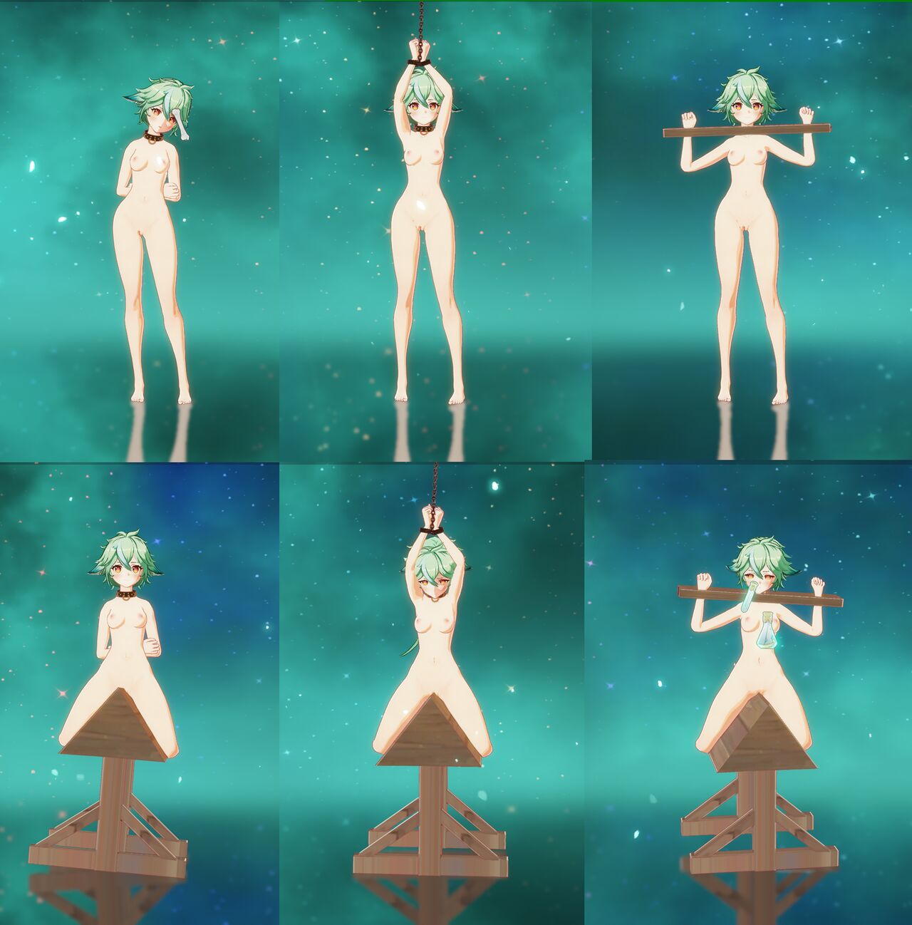 Genshin Imact Bondage Sucrose 画像番号 1