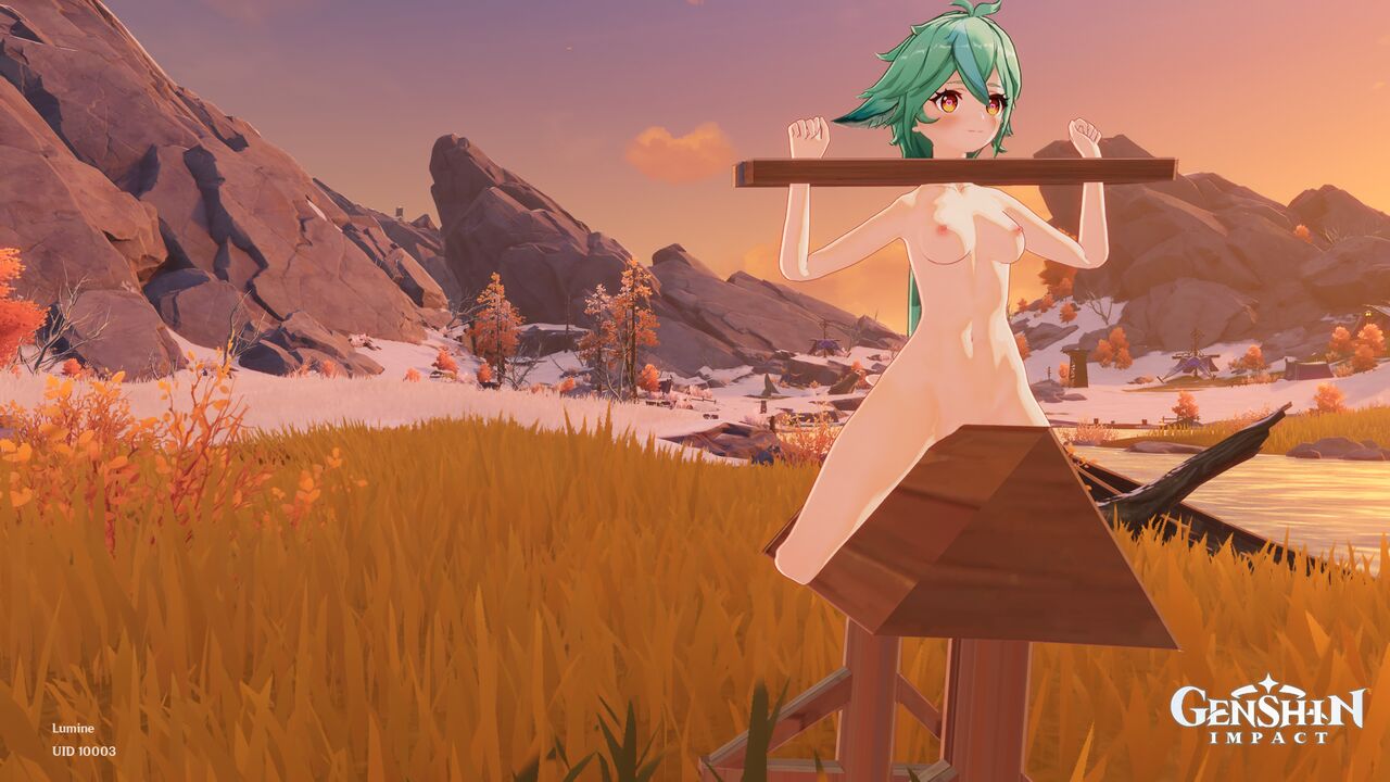 Genshin Imact Bondage Sucrose 画像番号 2