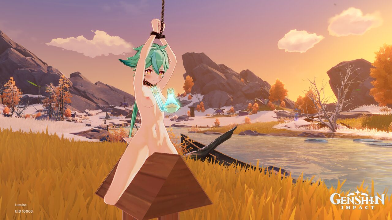 Genshin Imact Bondage Sucrose 画像番号 4