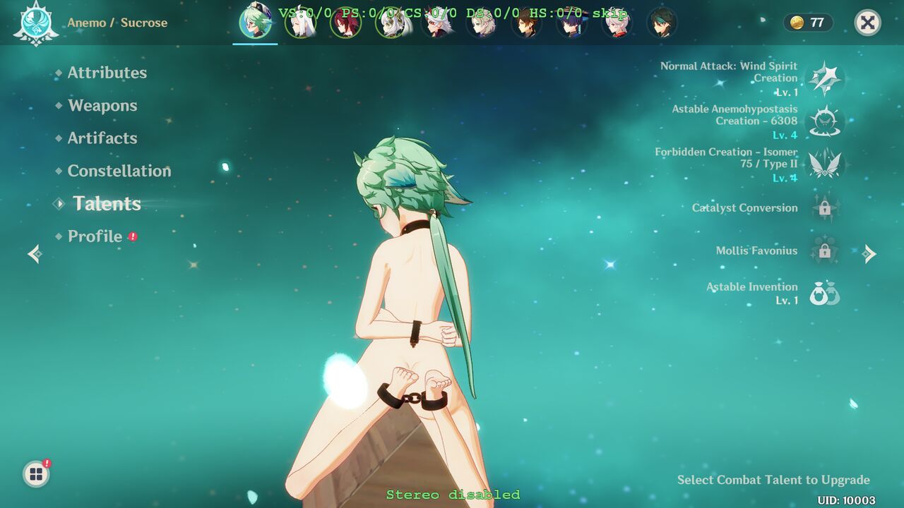 Genshin Imact Bondage Sucrose 画像番号 17