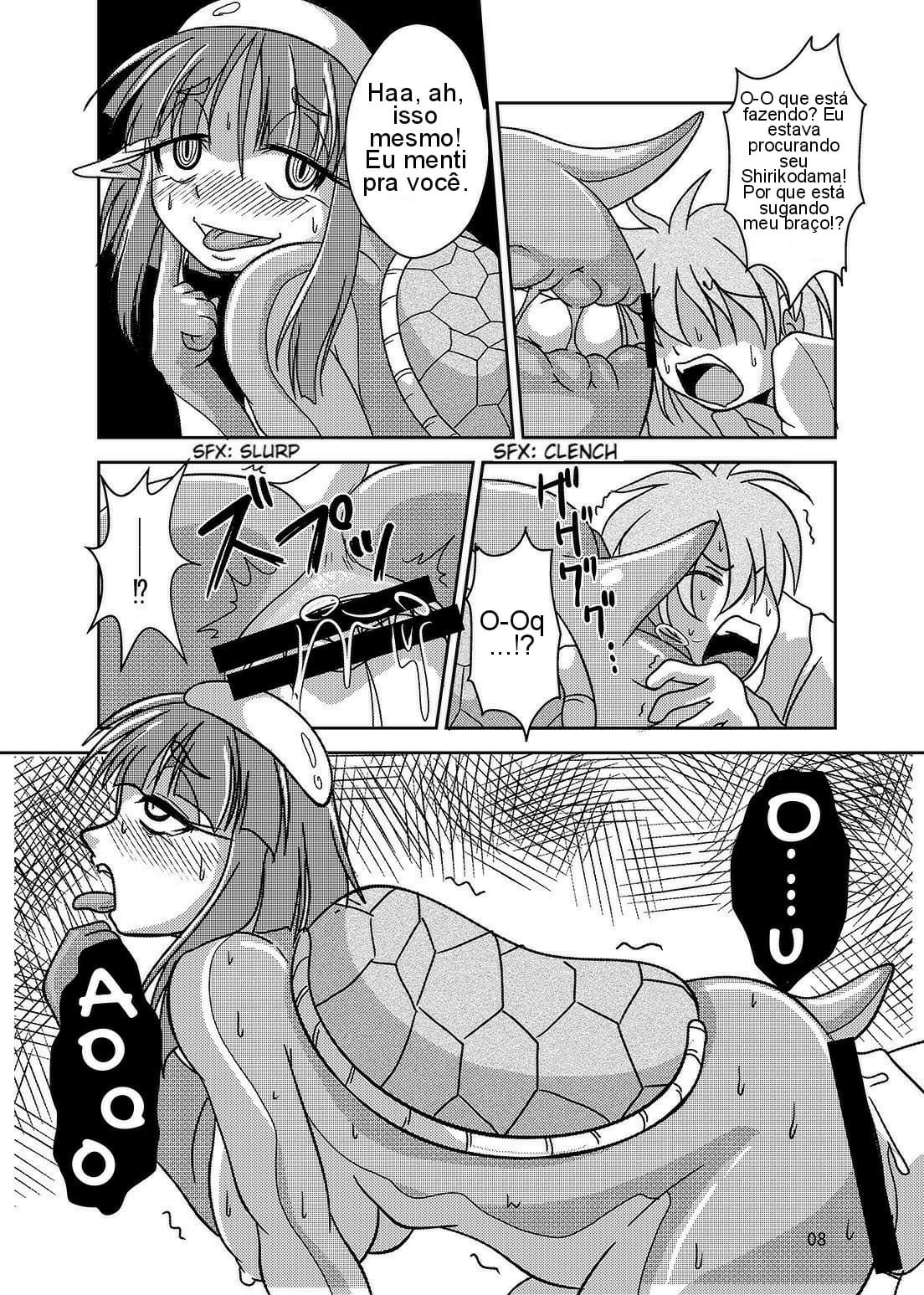 Anal Vore Goudou / Kappa [bankokudou] PT-BR numero di immagine  6