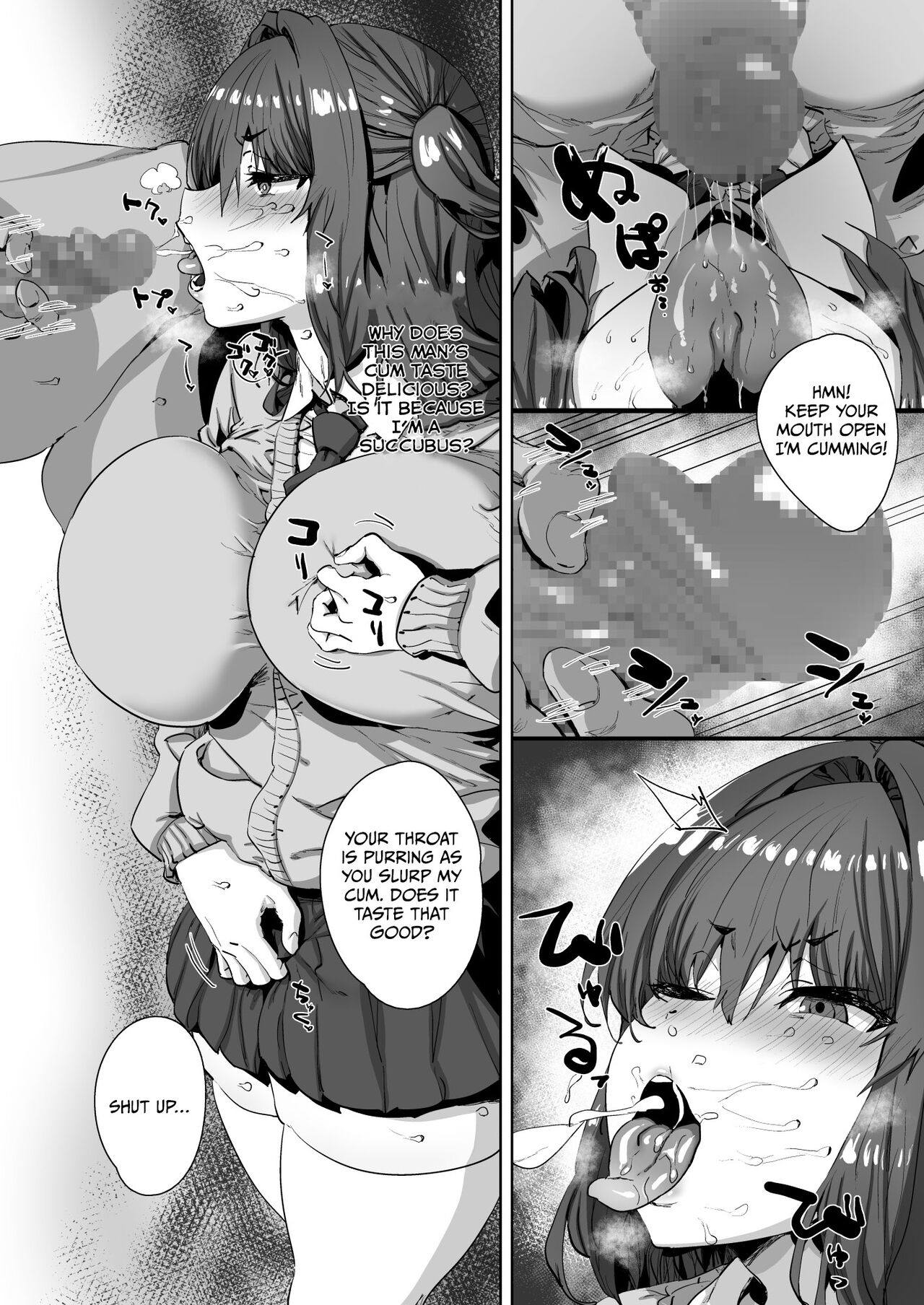 [Hikagemon] Onnanoko ga Aru Hi Totsuzen Succubus ni Natte Shimau Sekai no Hanashi [English] [Incomplete] imagen número 15