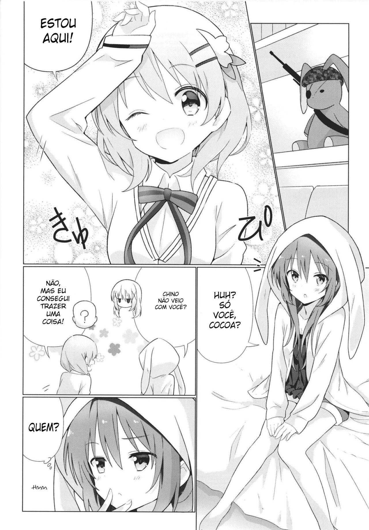 (C93) [vivid_dot (Nanakusa Amane)] KokoRize de Yuri ni Mezameru Hon (Gochuumon wa Usagi desu ka?) [Portuguese-BR] imagen número 5