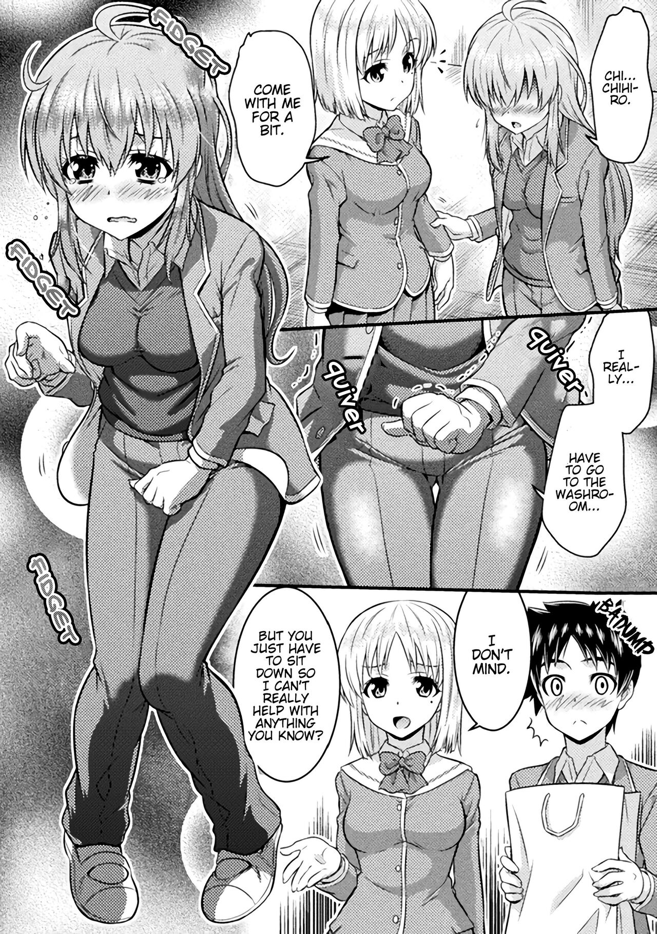 [Kaneko Naoya] Ch. 1 Osananajimi wa Hybrid (TS gakuen no nichijo 1) [English] [Digital] image number 15