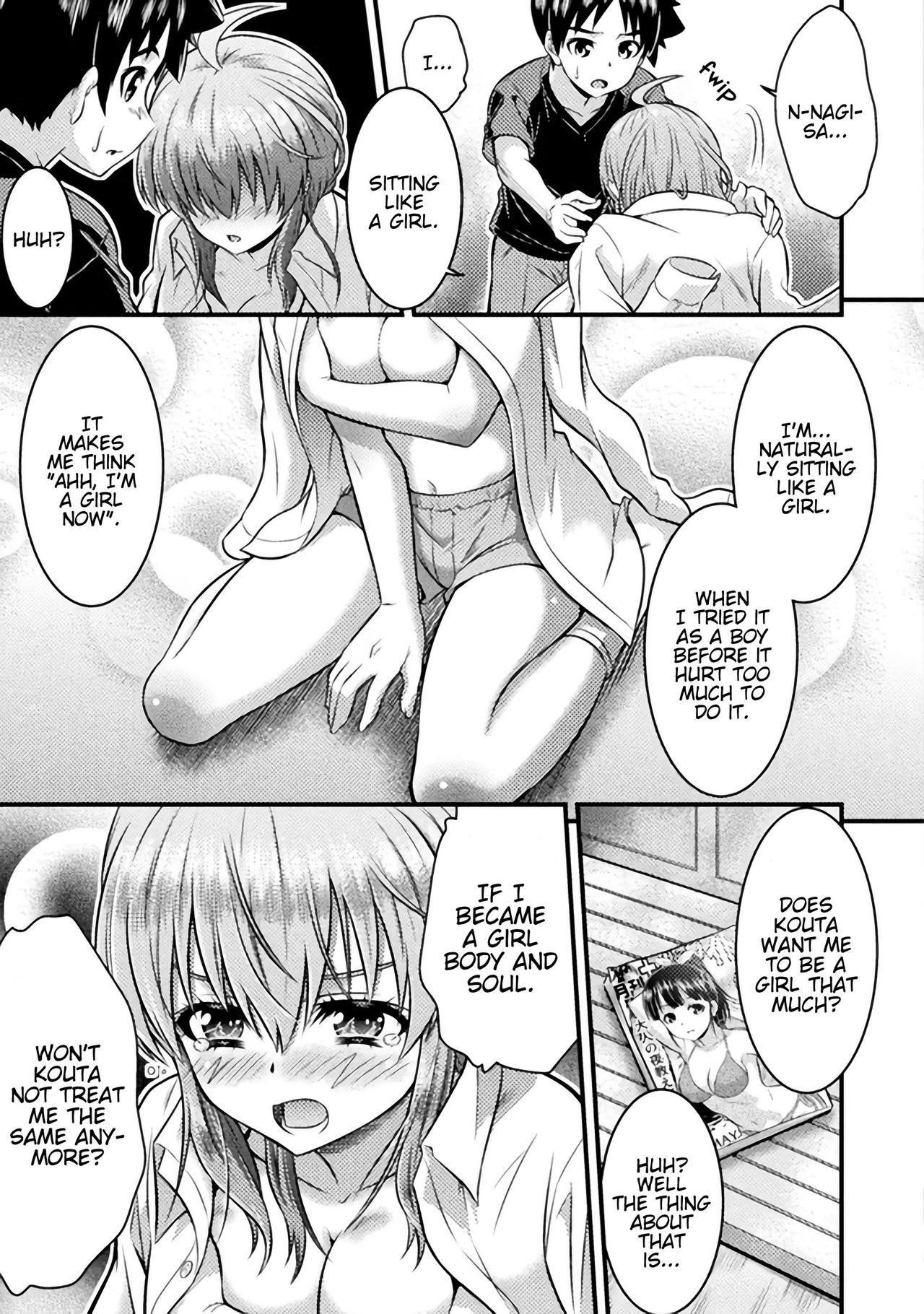 [Kaneko Naoya] Ch. 1 Osananajimi wa Hybrid (TS gakuen no nichijo 1) [English] [Digital] image number 23