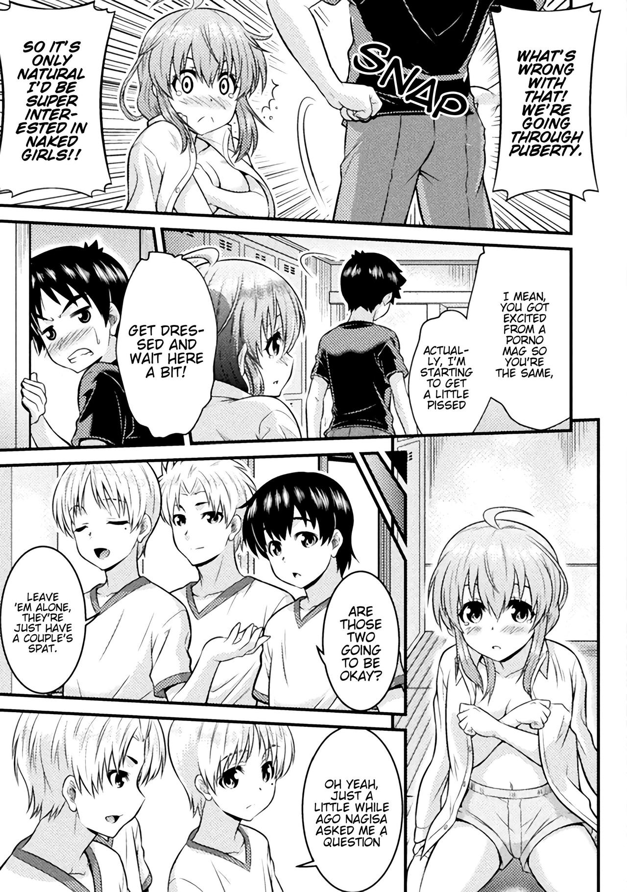 [Kaneko Naoya] Ch. 1 Osananajimi wa Hybrid (TS gakuen no nichijo 1) [English] [Digital] image number 25