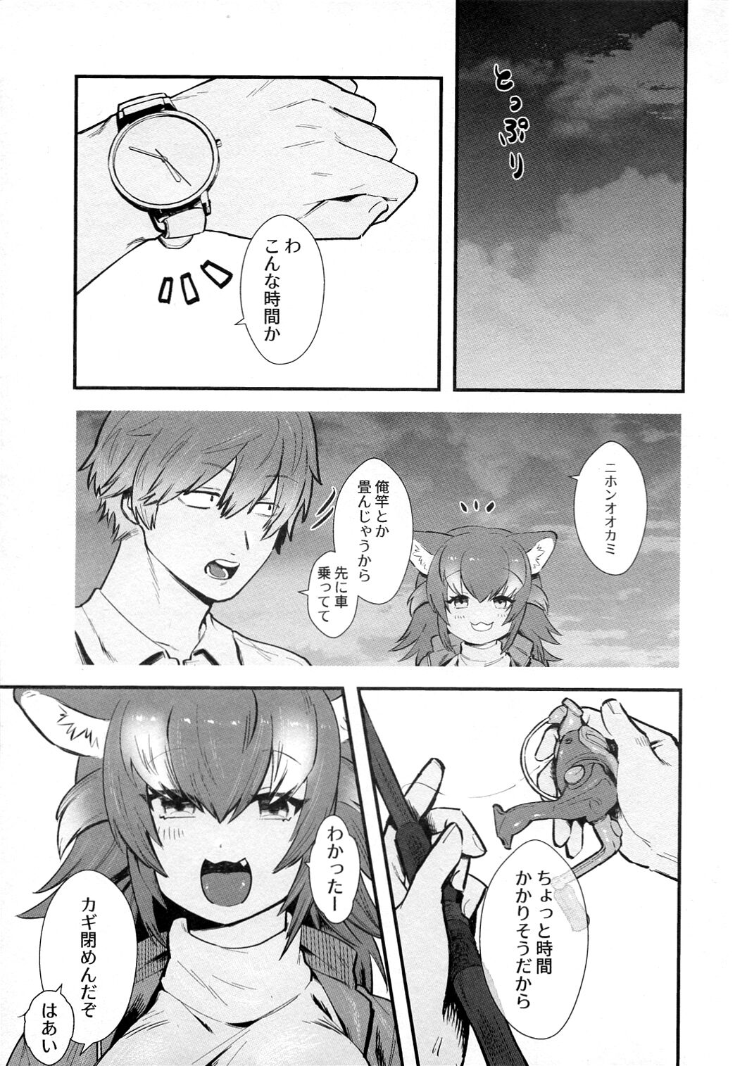 (Japari Park de Oosawagi! 9) [ASSAM (Asano)] Kanojo ga Nihon Ookami no Baai. Drive Hen (Kemono Friends) 이미지 번호 4