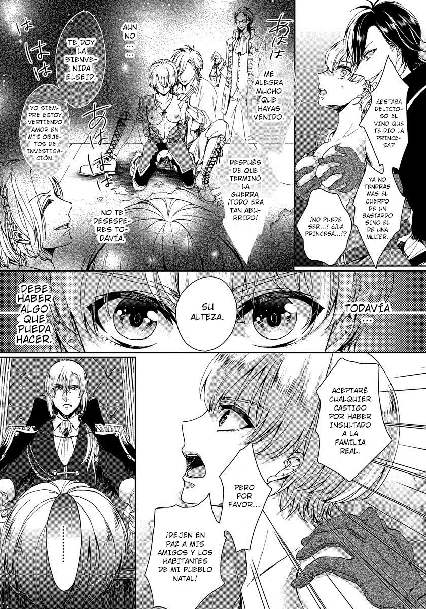 [Saotome Mokono] Kyououji no Ibitsu na Shuuai ~Nyotaika Knight no Totsukitooka~ Ch. 1 [Spanish] numero di immagine  26