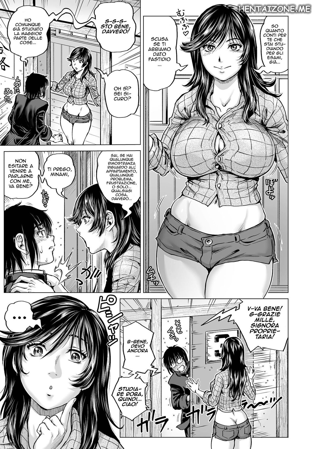 [keso] ApaMan Zenpen | Ac-cum-modations - Prequel | Appartamento Low Cost (Hataraku Sukebe Onee-san) [Italian] [Digital] 7eme image