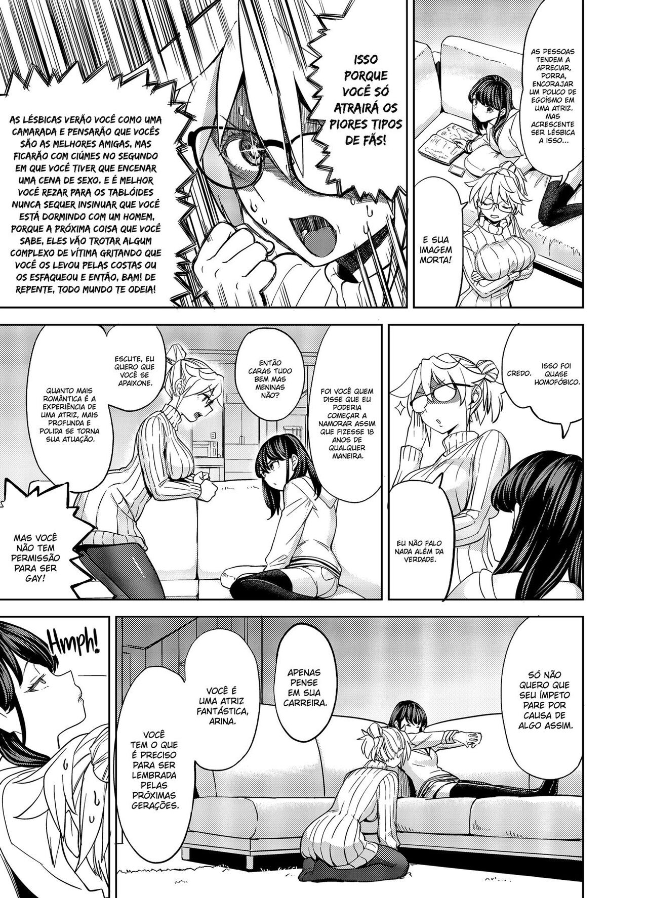 [Nedaore (Ayane)] Joyuu Arina to Wakui mane | Uma História de Luxúria entre Atriz e Empresária [Portuguese-BR] [hentaikai.com] [Digital] image number 6