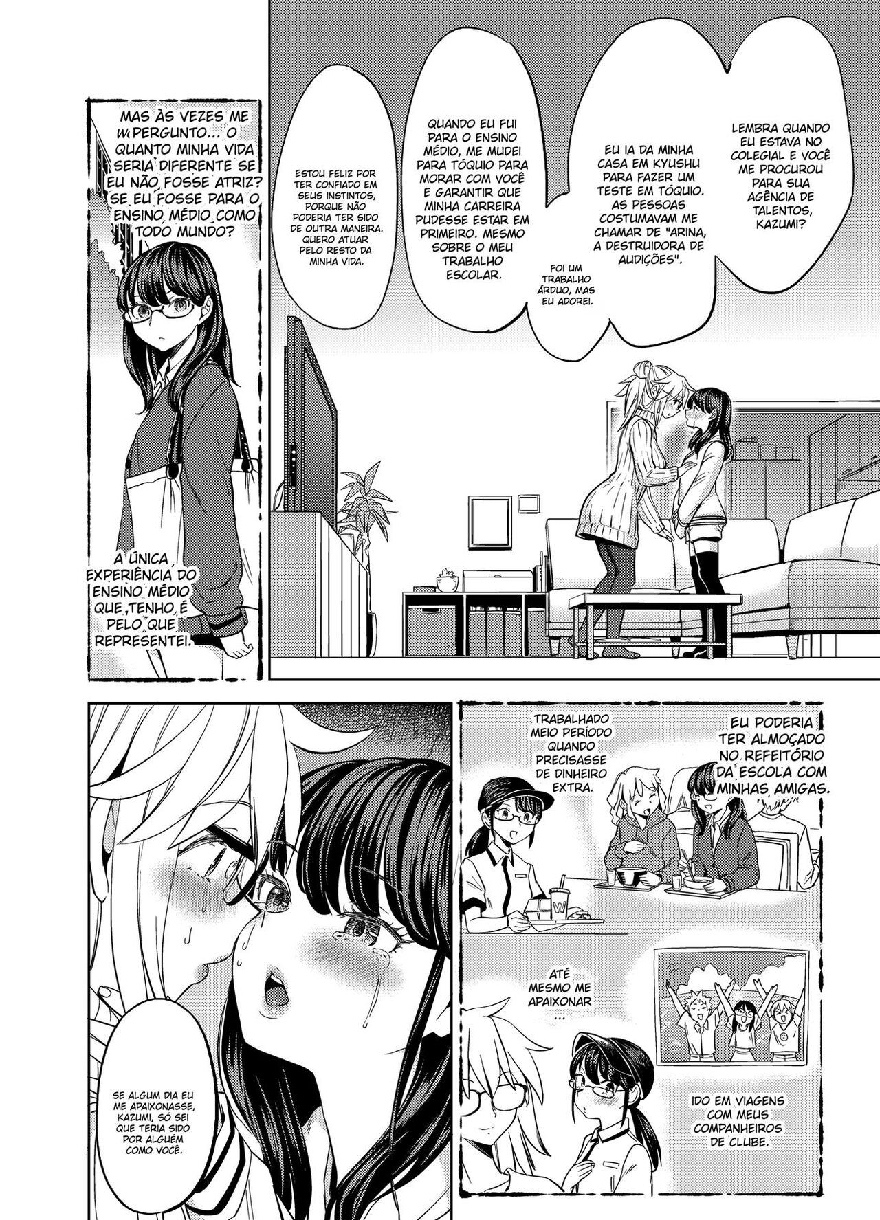 [Nedaore (Ayane)] Joyuu Arina to Wakui mane | Uma História de Luxúria entre Atriz e Empresária [Portuguese-BR] [hentaikai.com] [Digital] image number 9