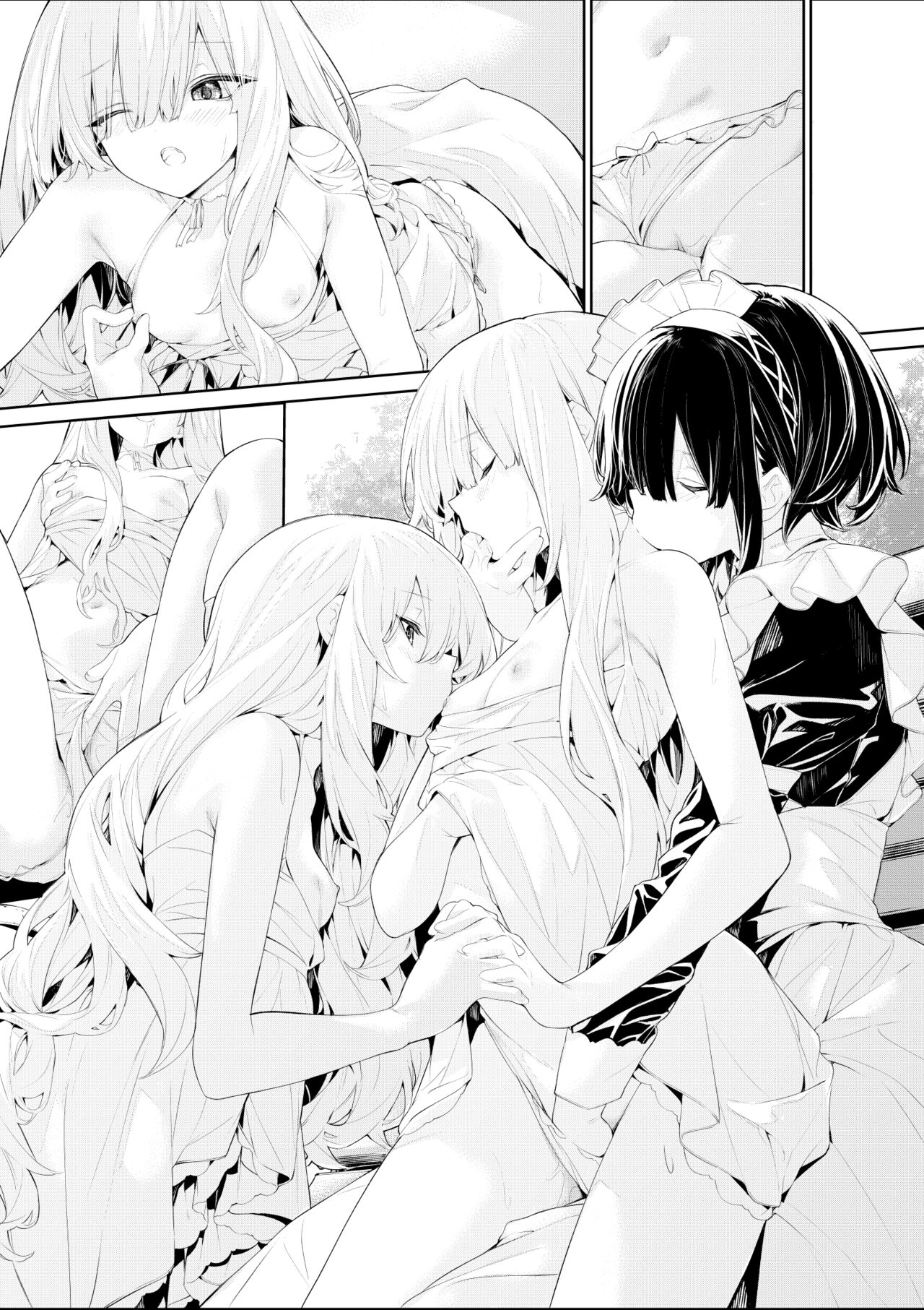 [Zanka] Soto de  Maid-san o Yuuwaku Suru Shimai no  Ojou-sama 图片编号 9