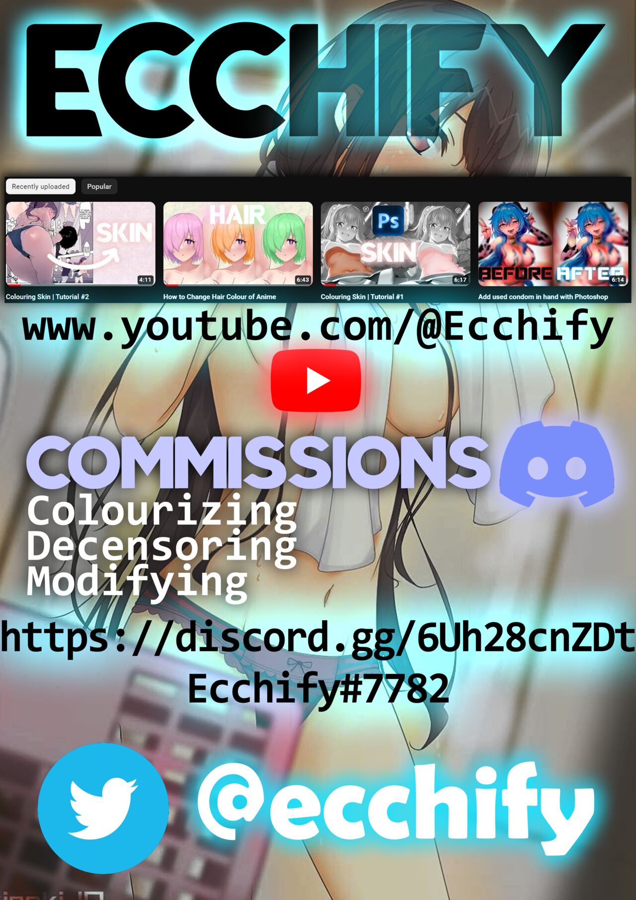 [Hotate-chan] Namaiki na Imouto | My Little Sister Is A Cunt [English] [Mr_Person] [Decensored] [Ecchify] [Colorized] изображение № 8