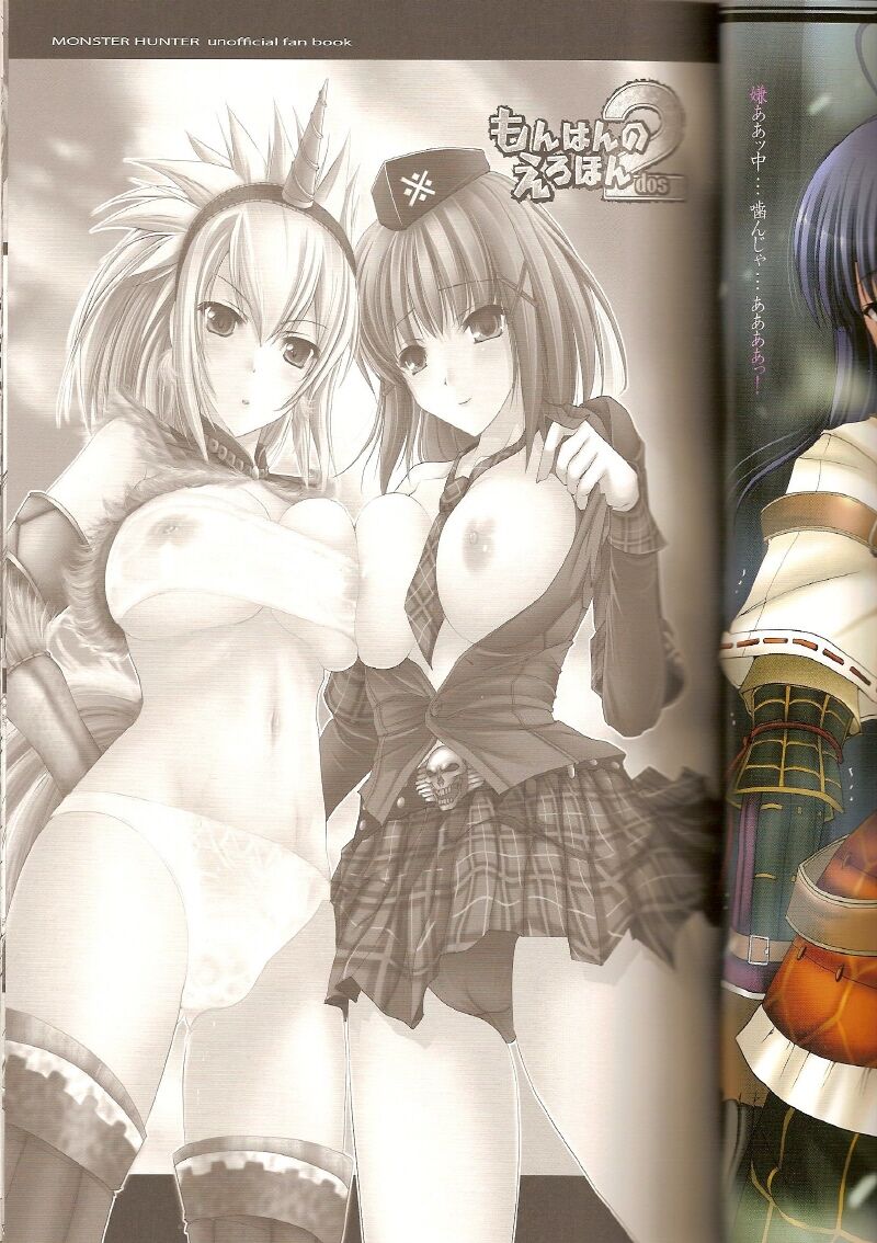 (C72) [UDON-YA (Kizuki Aruchu, ZAN)] Monhan no Erohon 2 dos | 몬헌의 애로책 2 (Monster Hunter) [Korean] [보통남자] 5eme image