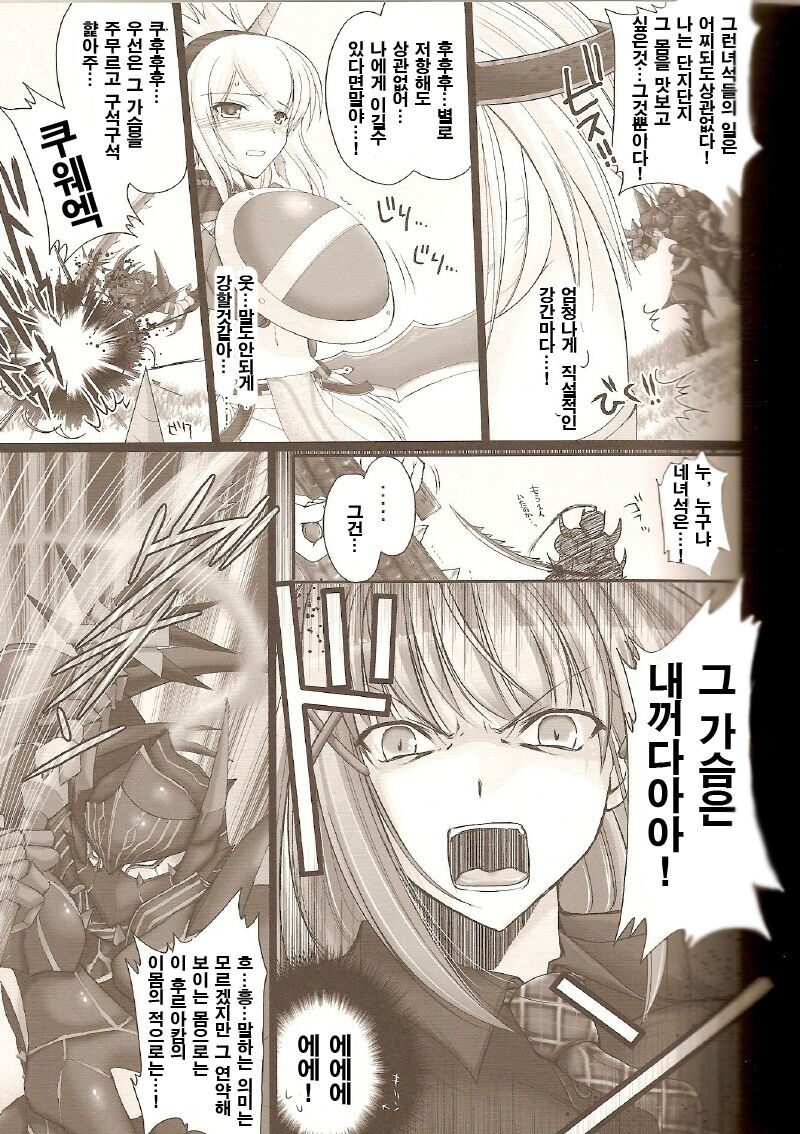 (C72) [UDON-YA (Kizuki Aruchu, ZAN)] Monhan no Erohon 2 dos | 몬헌의 애로책 2 (Monster Hunter) [Korean] [보통남자] 11eme image