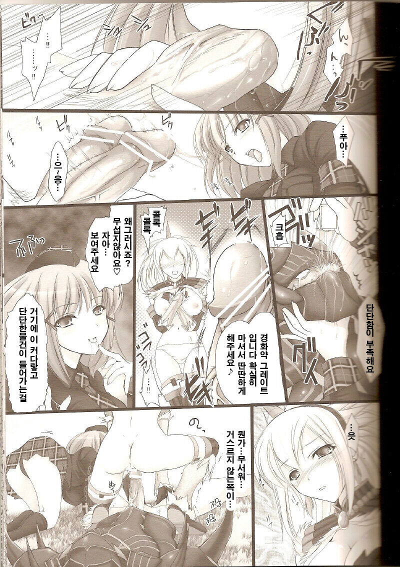 (C72) [UDON-YA (Kizuki Aruchu, ZAN)] Monhan no Erohon 2 dos | 몬헌의 애로책 2 (Monster Hunter) [Korean] [보통남자] 19eme image