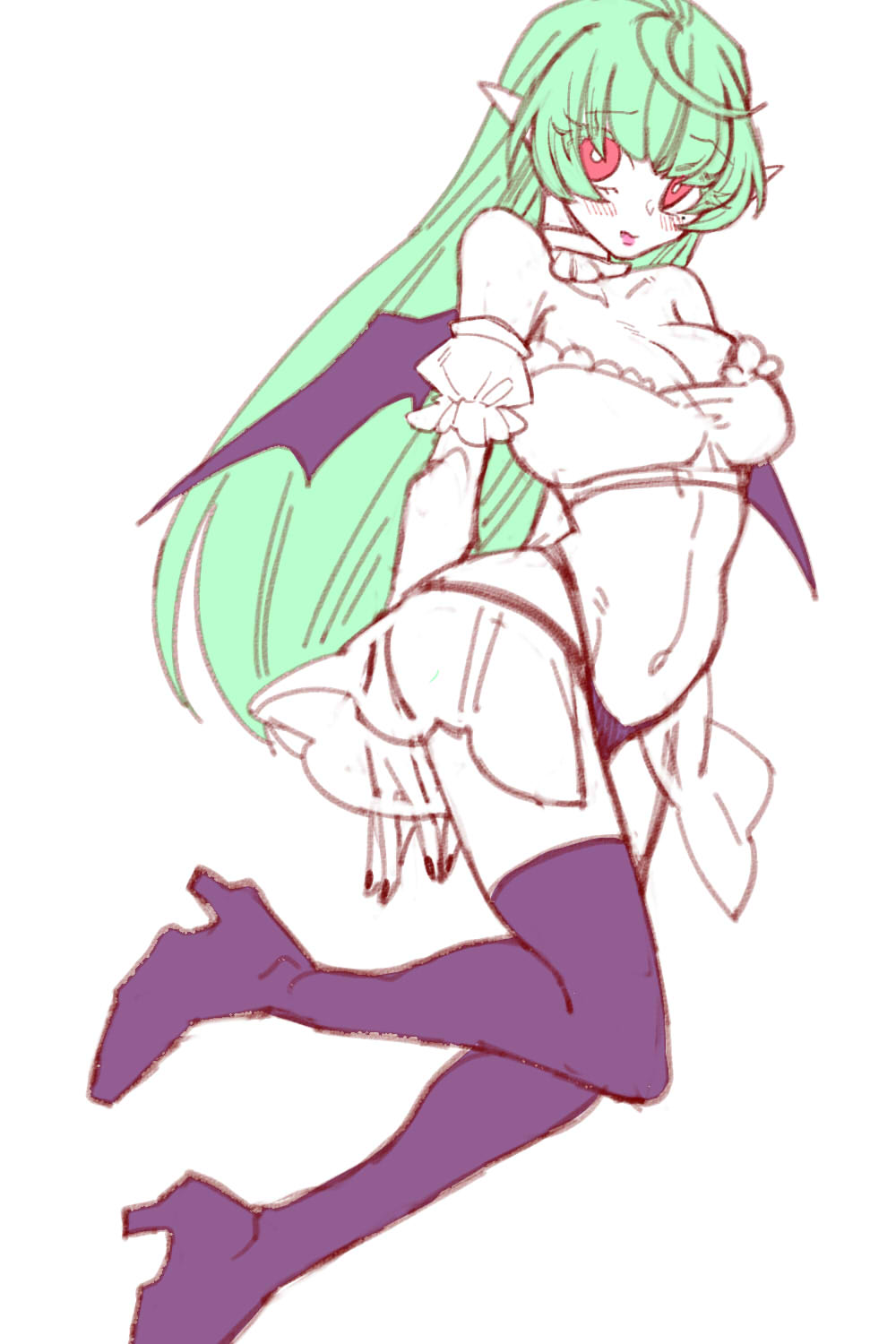 [Akaaka Ranman (Gumi Kurage)] Saikyou Yuusha ga Zako Succubus Shimai no Seieki Server ni naru Hanashi! ENG 画像番号 33