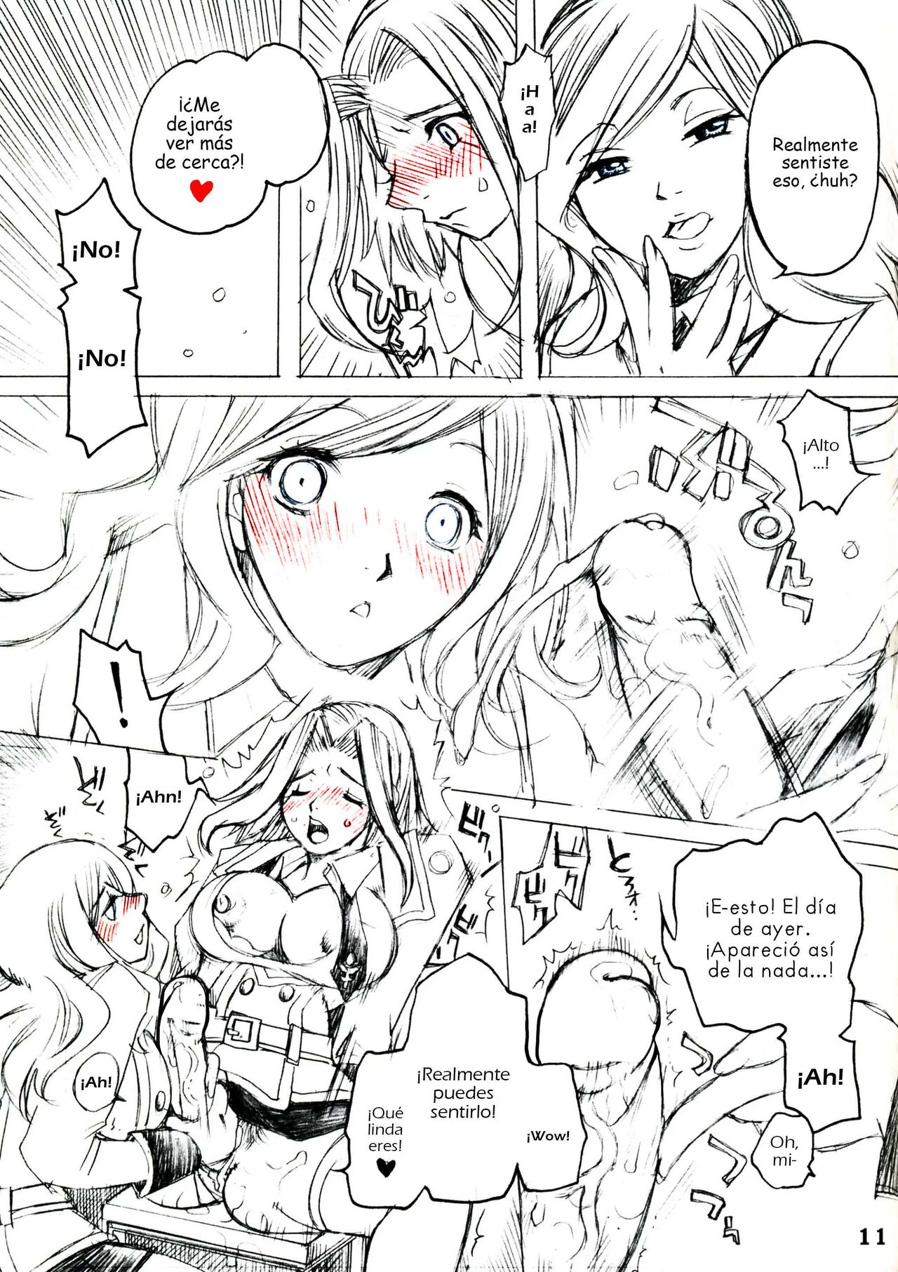 (C72) [FANGS (Higashimidou Hisagi)] Futanari Kallen x Kyonyuu Milly (Code Geass: Lelouch of the Rebellion) [Spanish] [Renasentista_313] numero di immagine  11